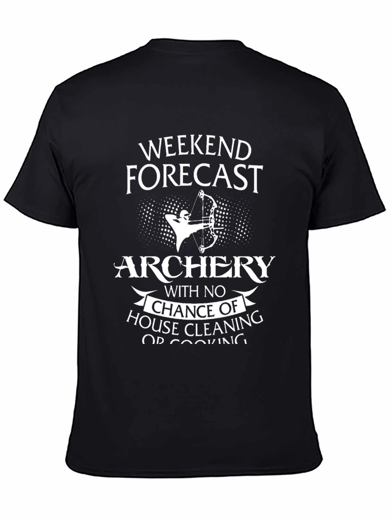Archery Weekend Forecast Graphic T-Shirt