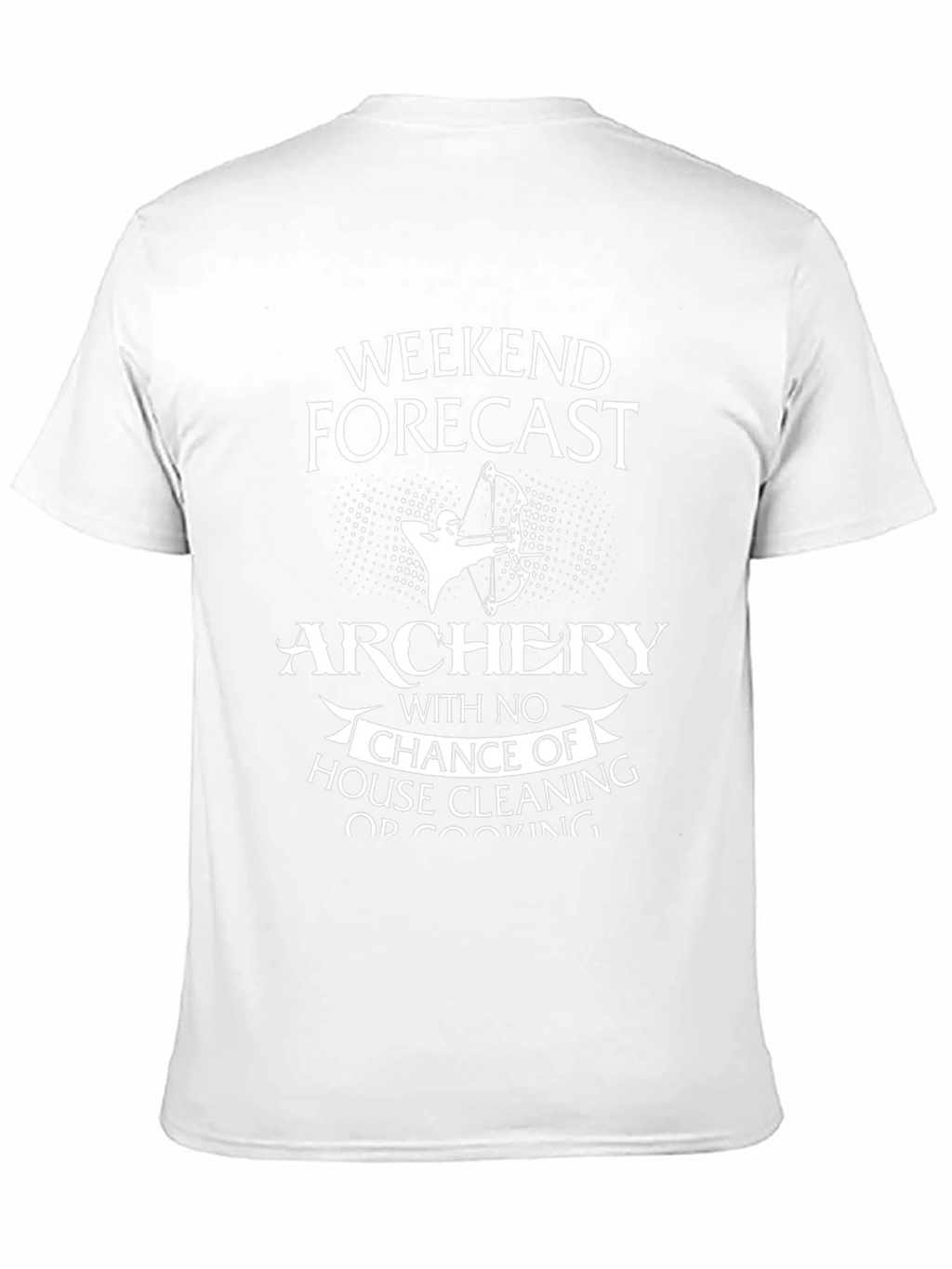 Archery Weekend Forecast Graphic T-Shirt