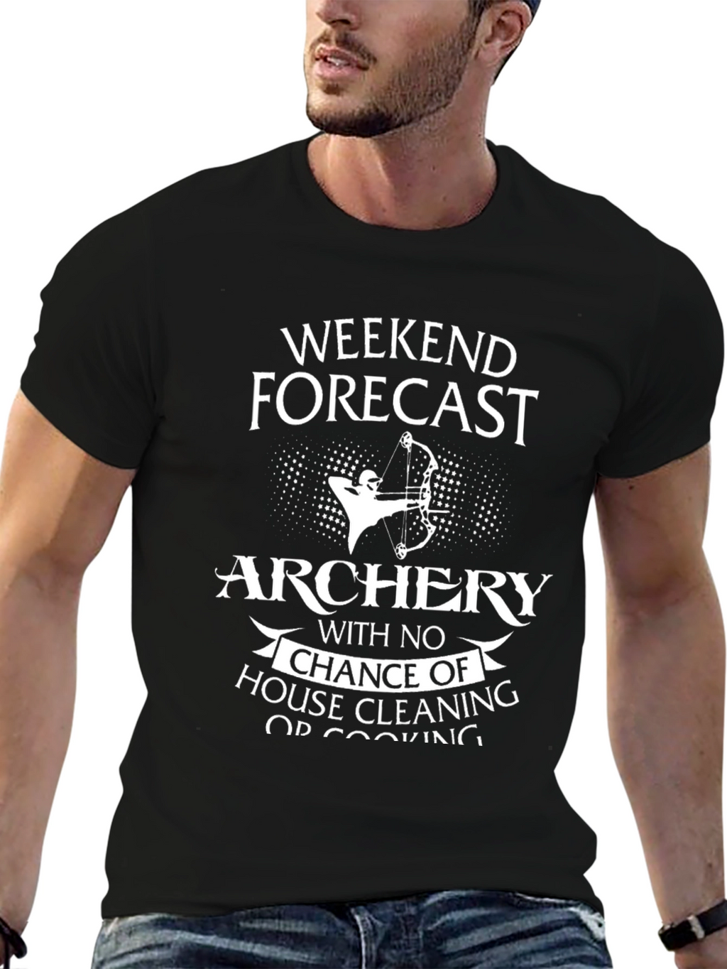 Archery Weekend Forecast Graphic T-Shirt