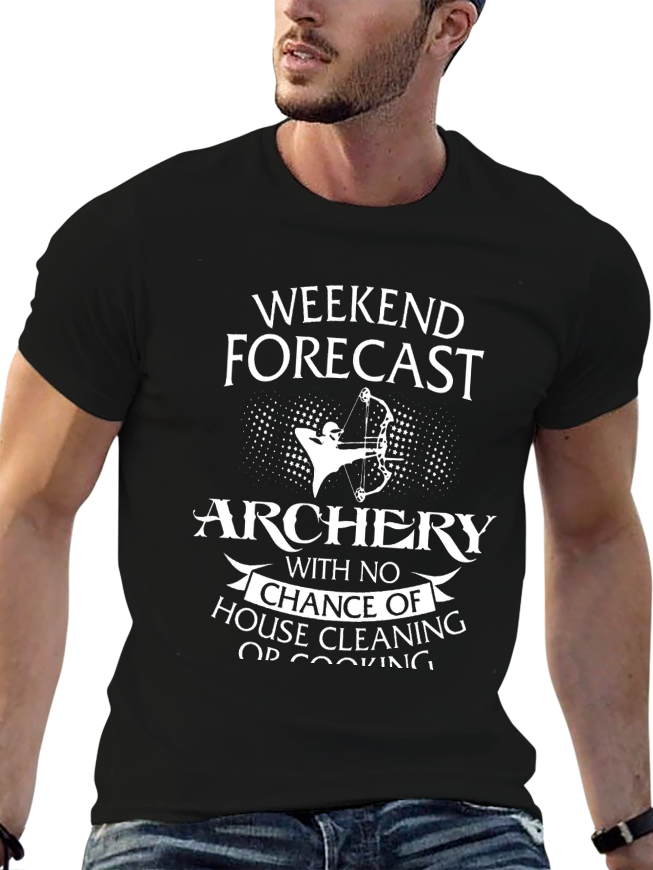 Archery Weekend Forecast Graphic T-Shirt