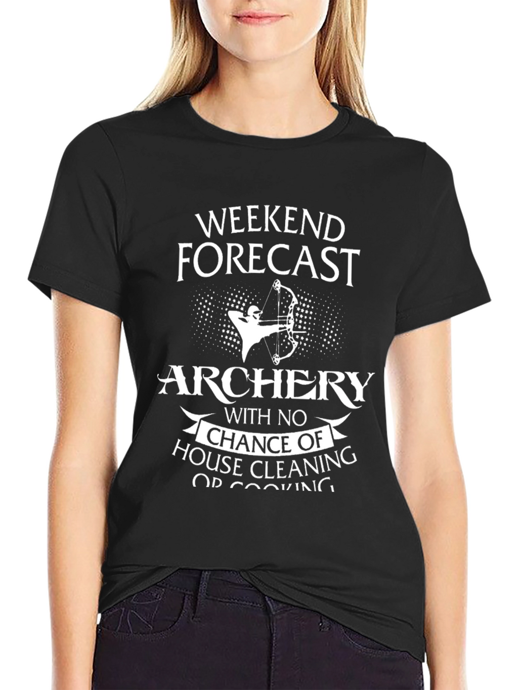 Archery Weekend Forecast Graphic T-Shirt