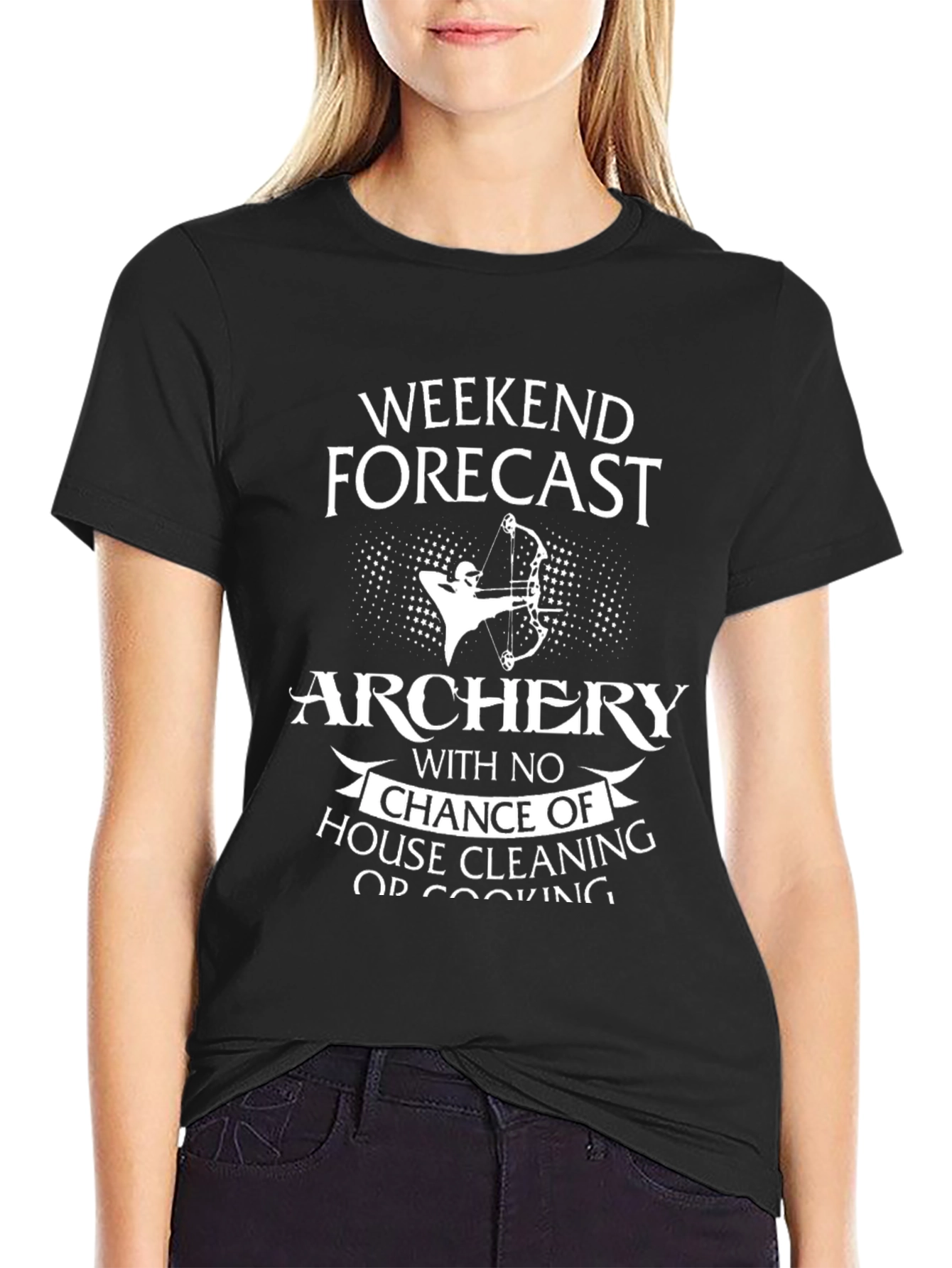 Archery Weekend Forecast Graphic T-Shirt