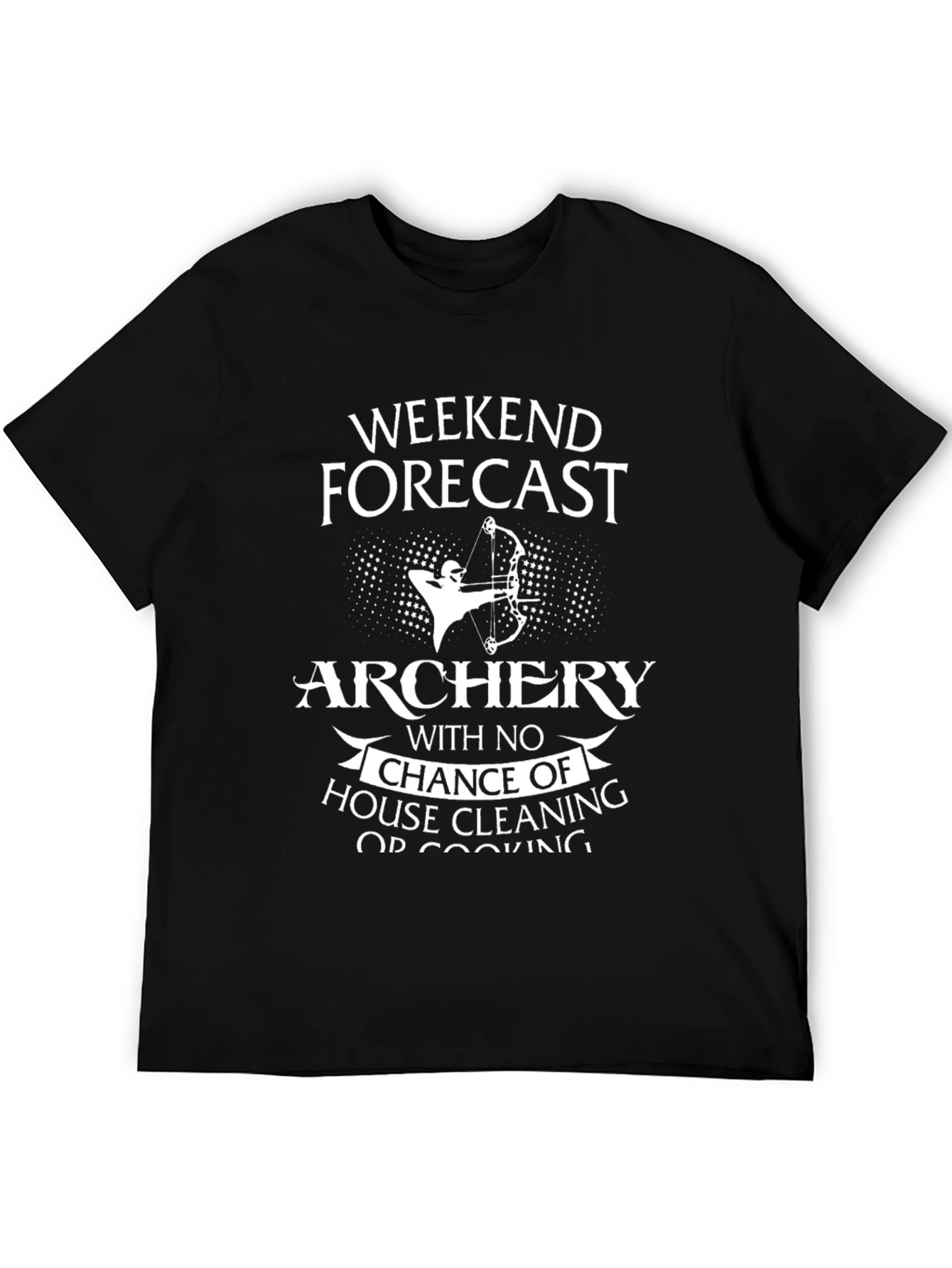 Archery Weekend Forecast Graphic T-Shirt