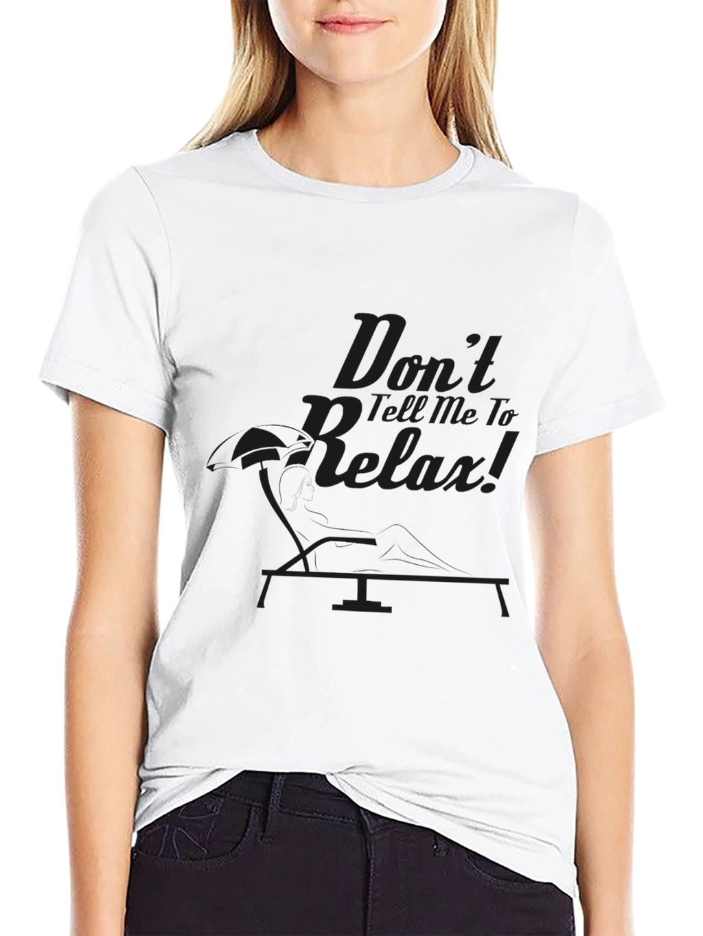 Dont Tell Me To Relax T-Shirt - Black