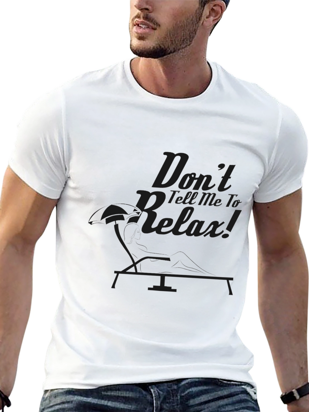 Dont Tell Me To Relax T-Shirt - Black
