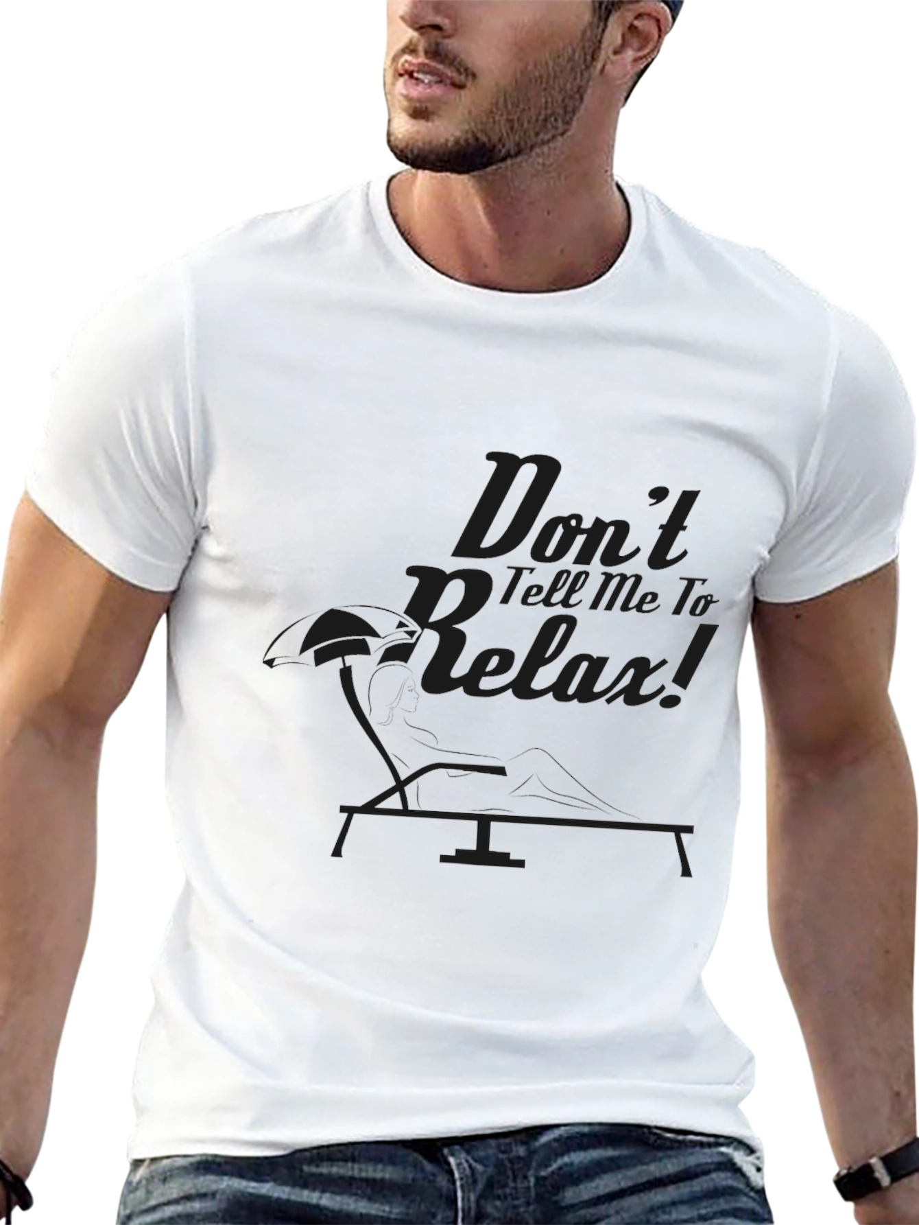 Dont Tell Me To Relax T-Shirt - Black