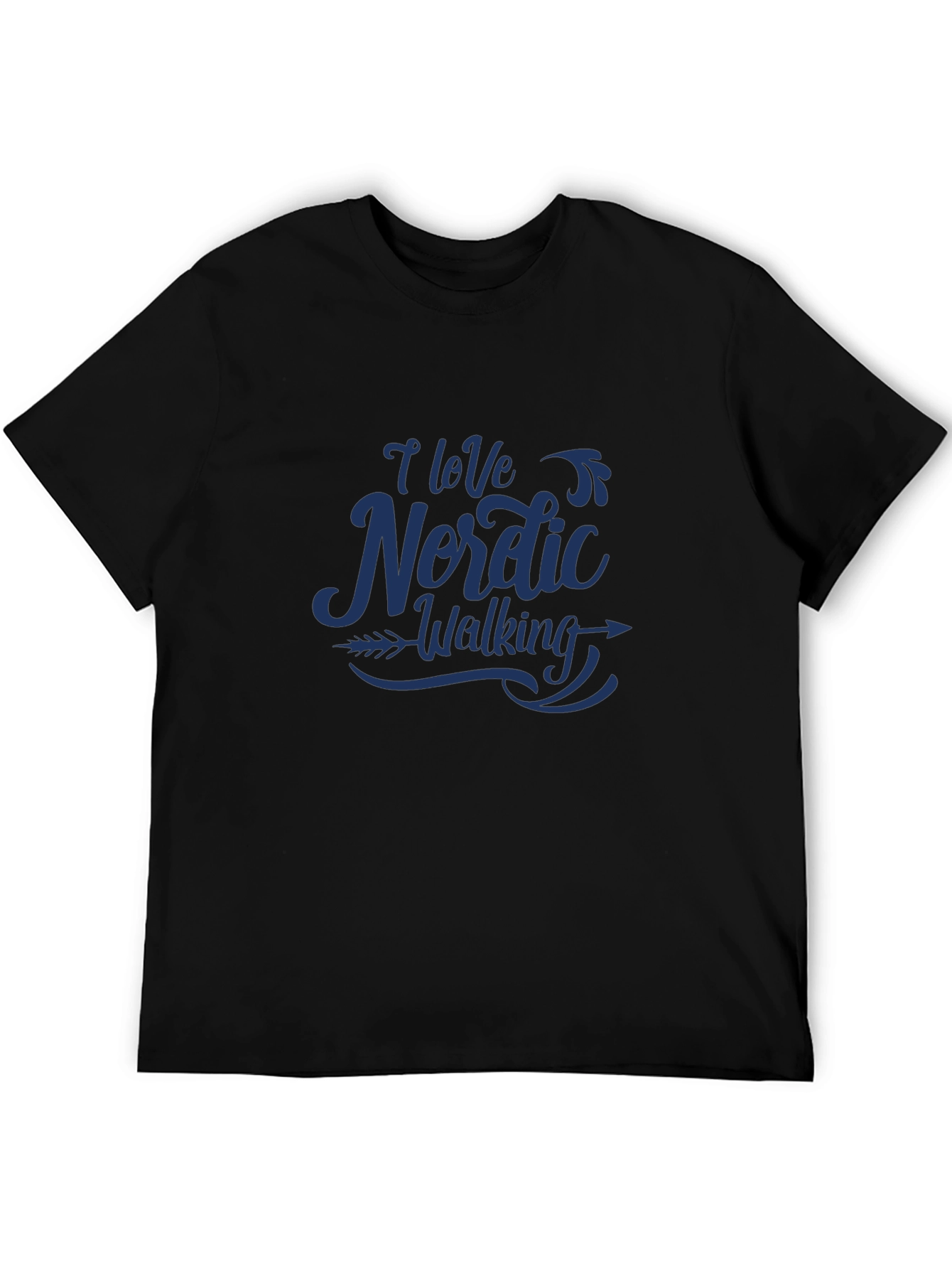 I Love Nordic Walking T-Shirt - Stylish Comfort
