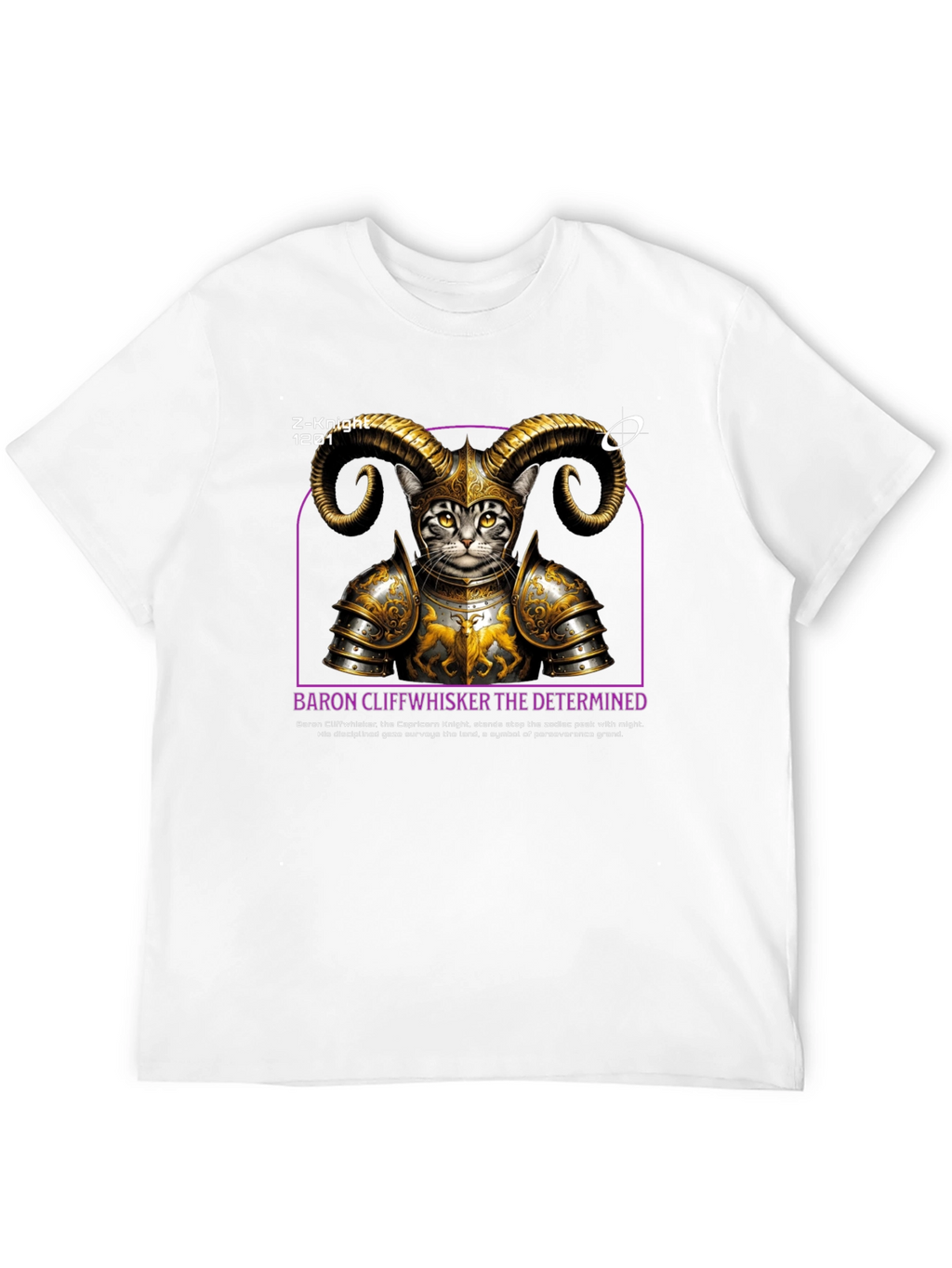 Z-Knight 1201 Baron Cliffwhisker T-Shirt
