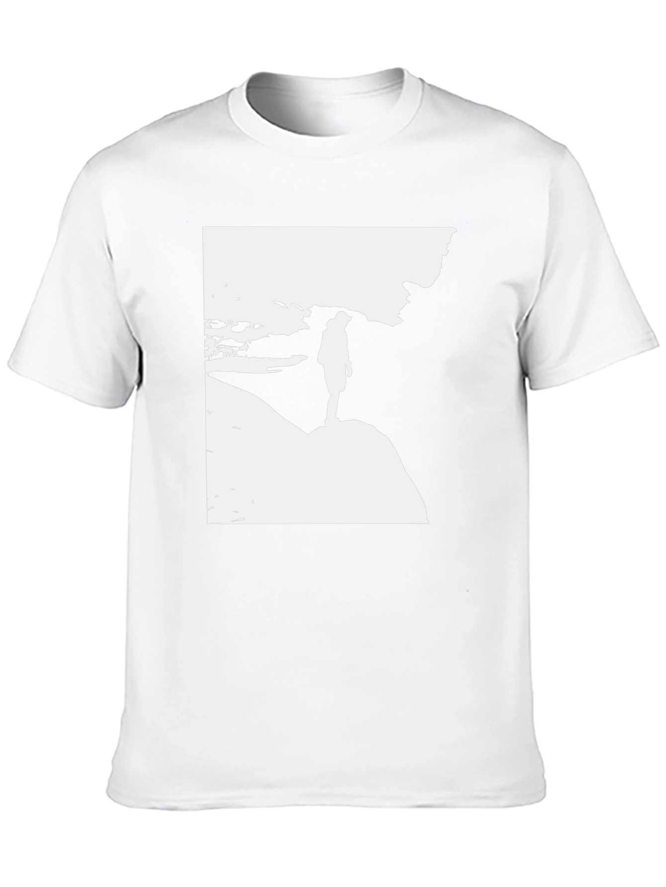 Abstract Landscape Graphic Tee