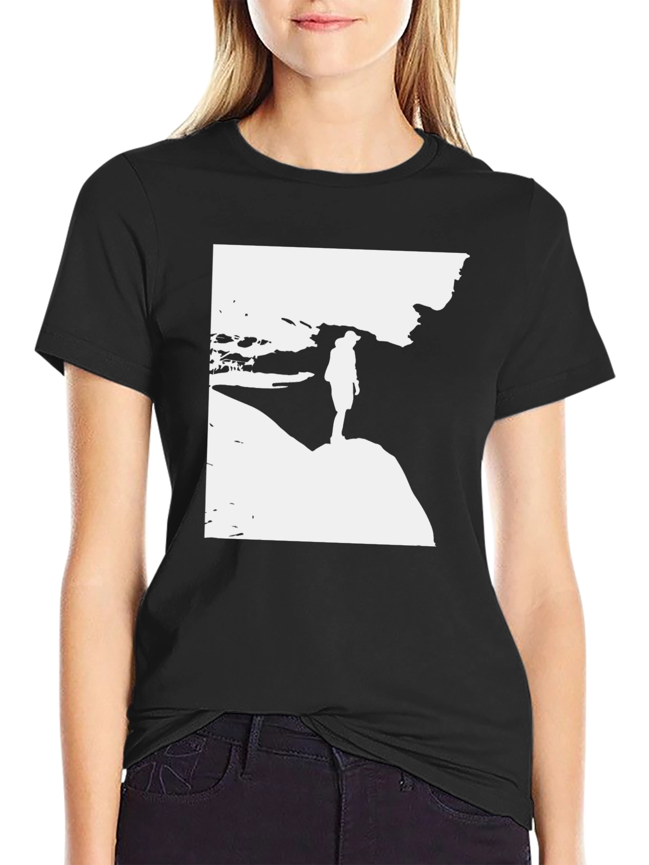 Abstract Landscape Graphic Tee