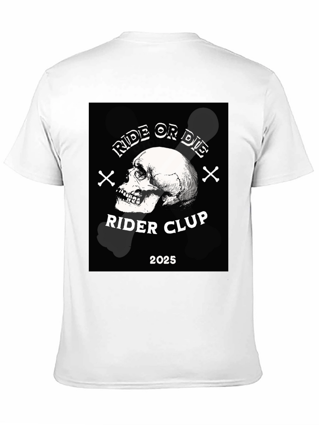 Ride or Die Skull Rider Club T-Shirt