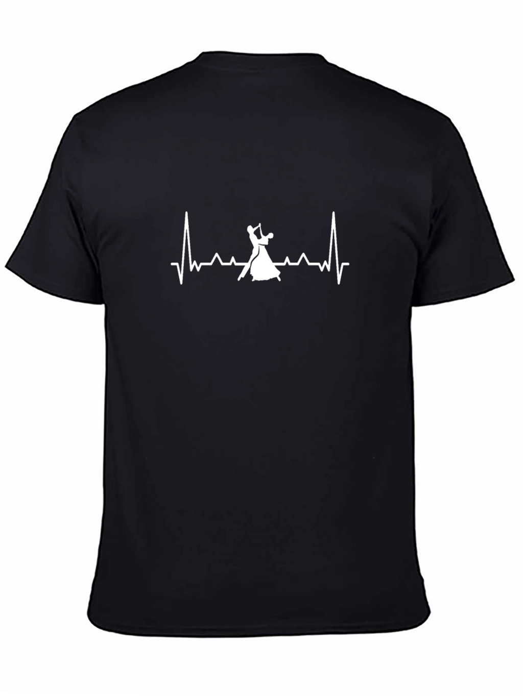 Dance Heartbeat T-Shirt - Black Cotton Tee