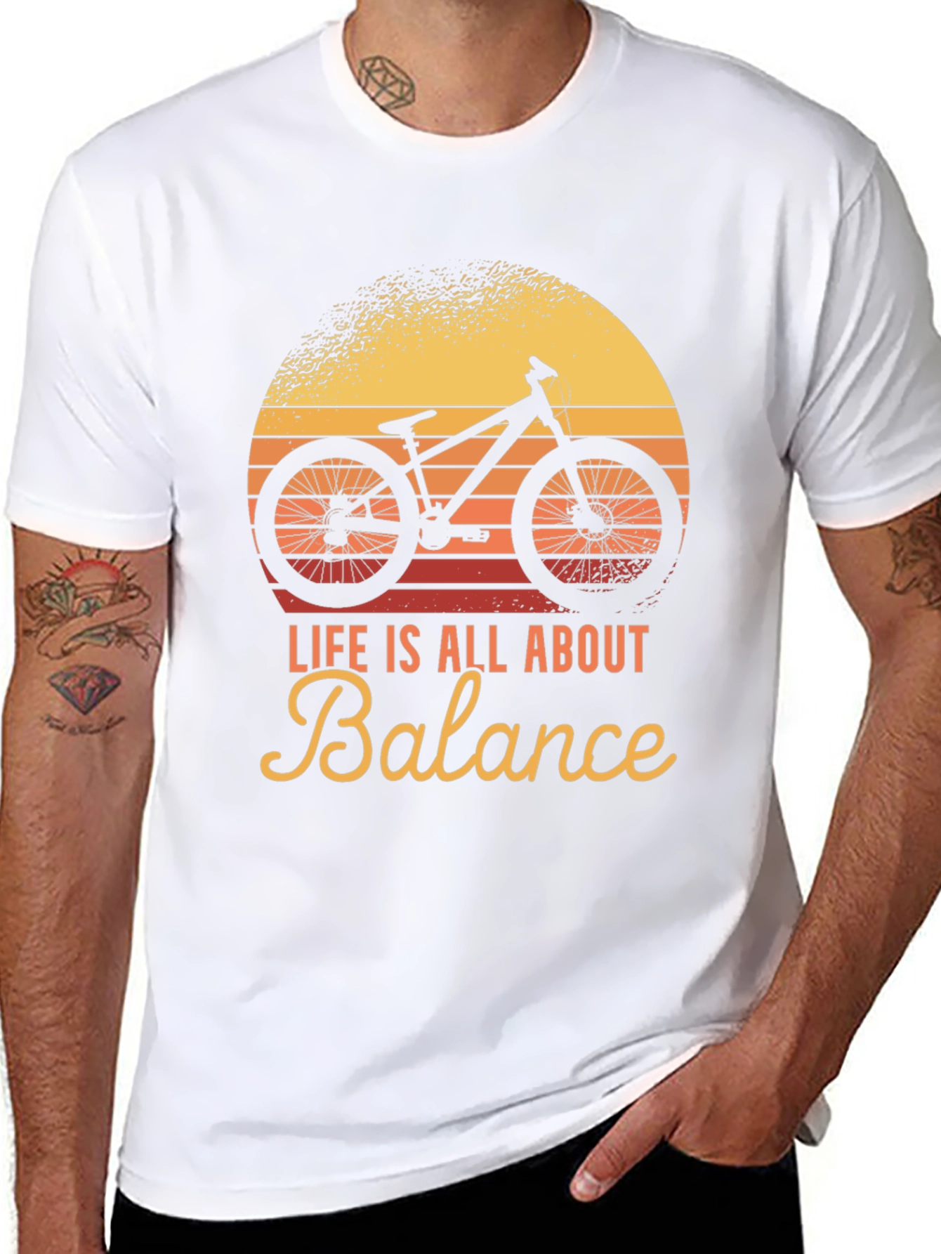 Life is All About Balance Bike T-Shirt