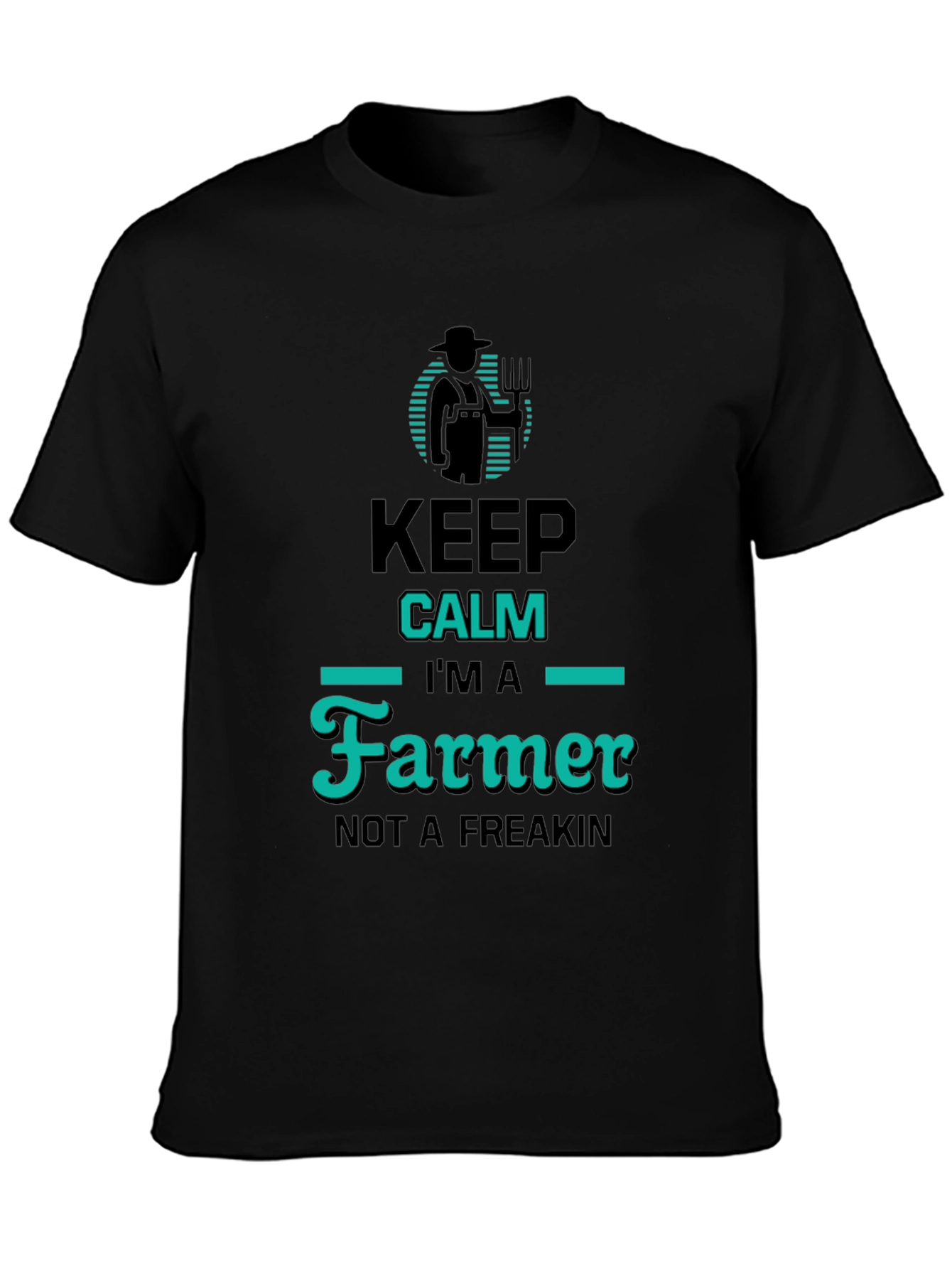 Keep Calm Im a Farmer T-Shirt Funny Farming Tee
