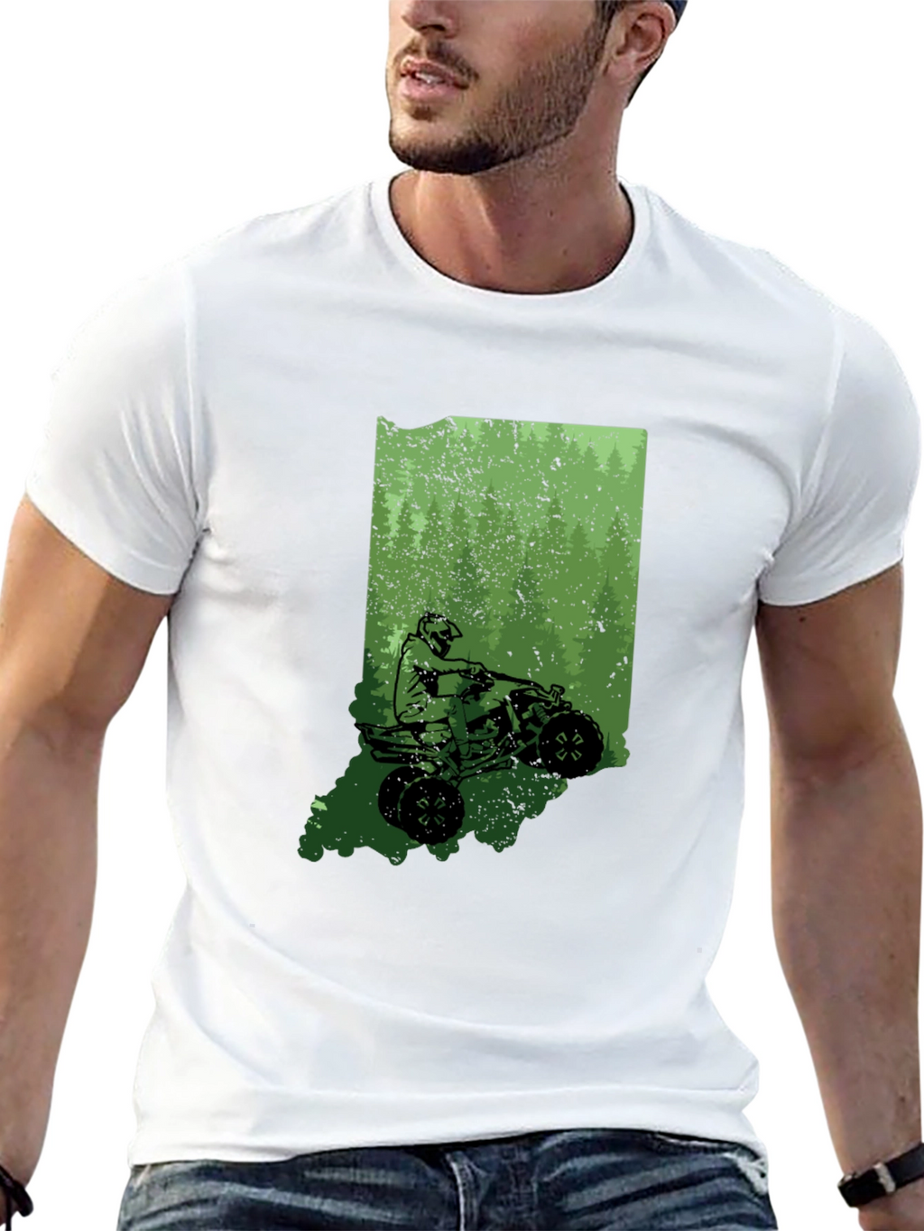 Indiana ATV Ride T-Shirt - Black