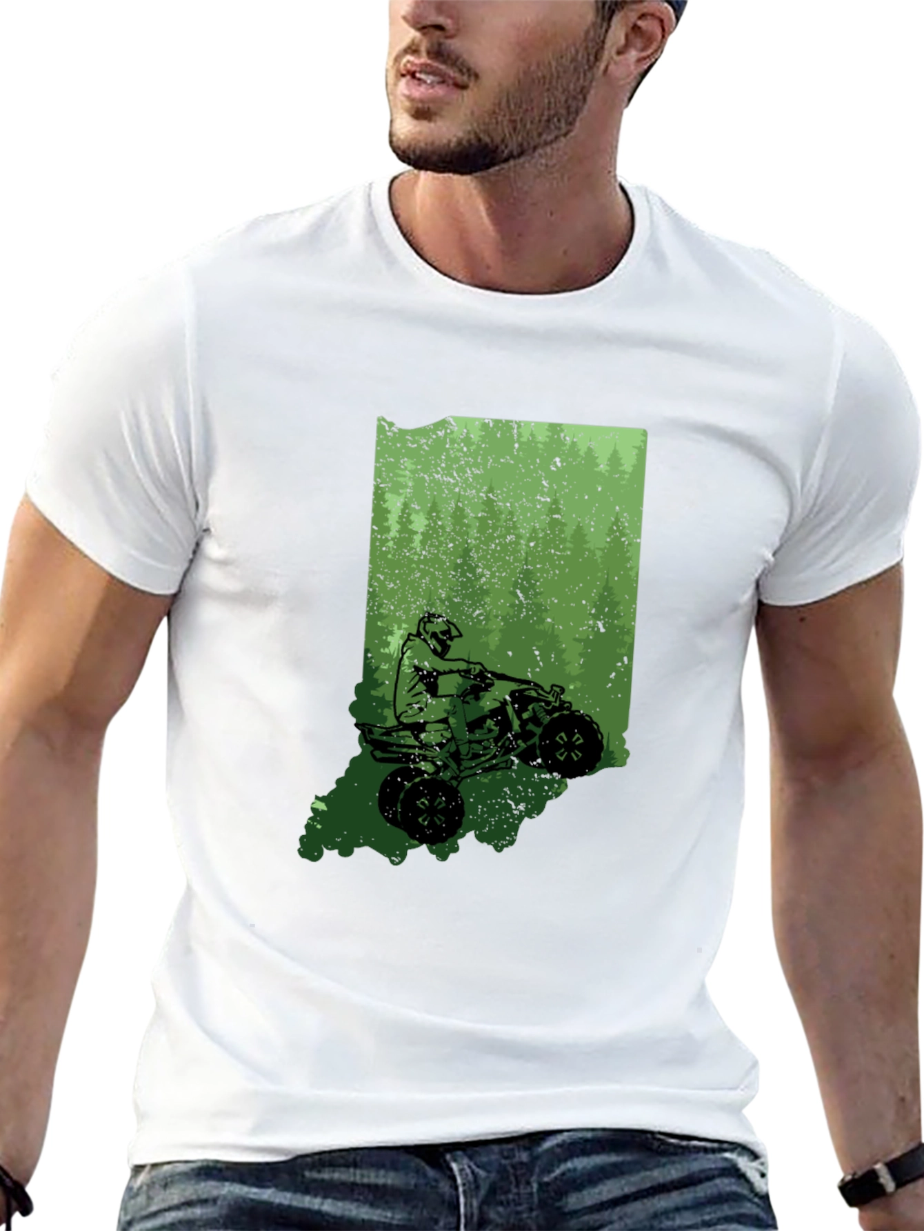 Indiana ATV Ride T-Shirt - Black
