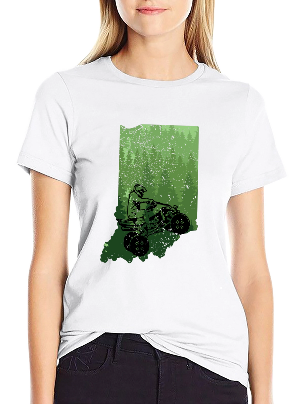 Indiana ATV Ride T-Shirt - Black