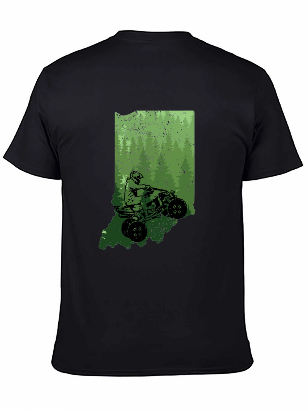 Indiana ATV Ride T-Shirt - Black
