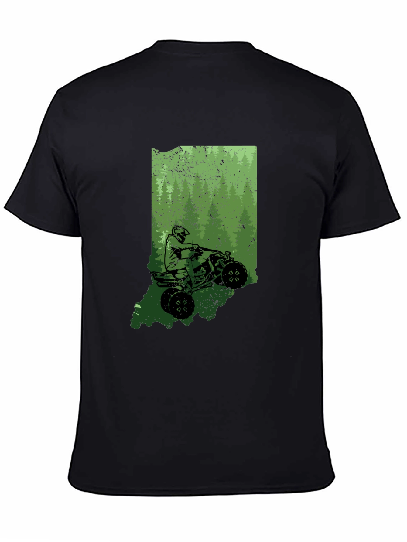 Indiana ATV Ride T-Shirt - Black
