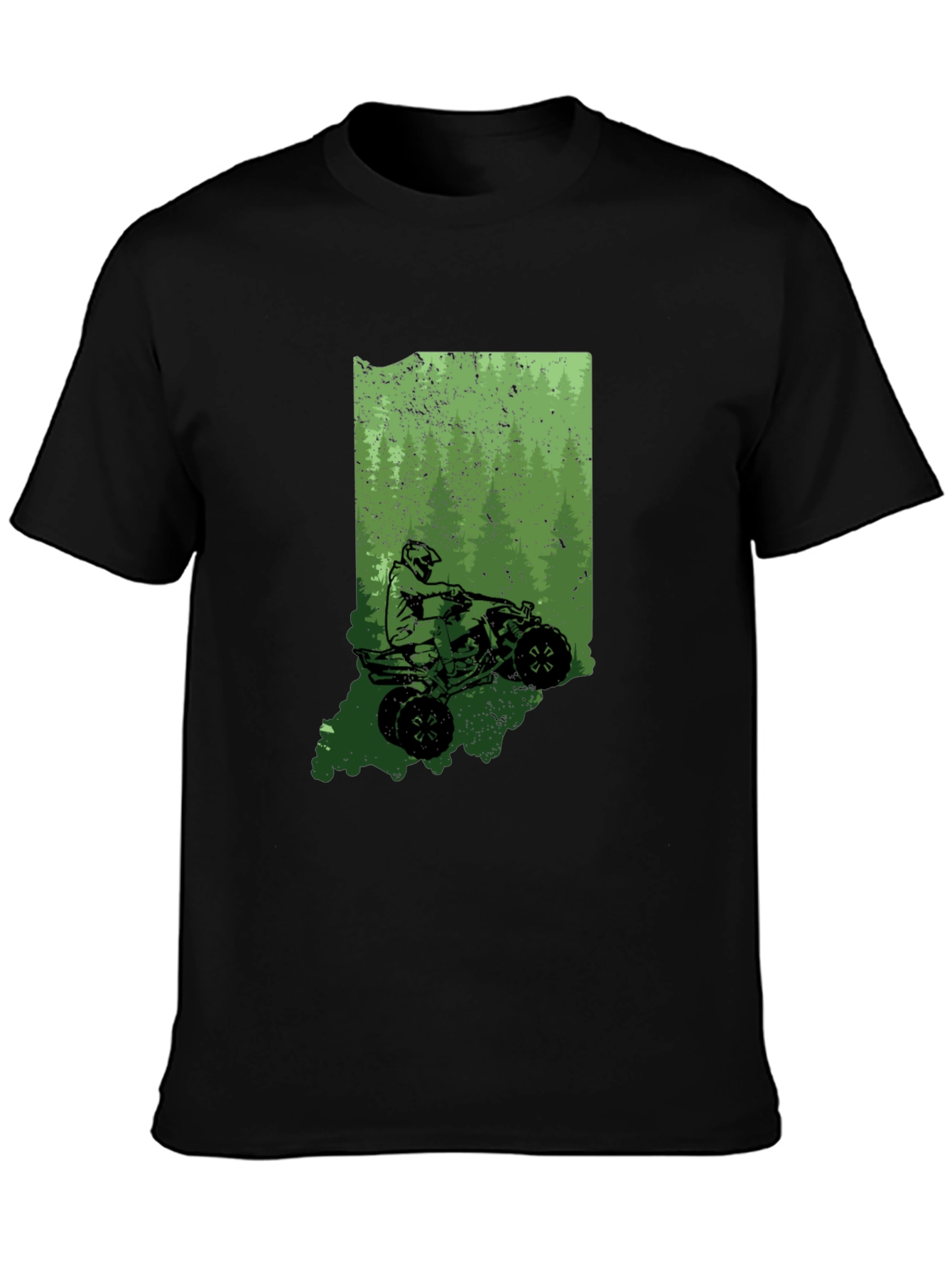 Indiana ATV Ride T-Shirt - Black