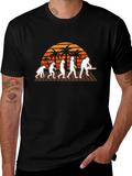 Evolution Chainsaw T-Shirt - Black