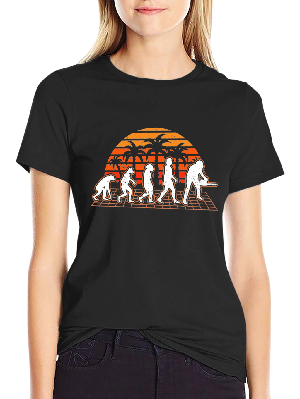 Evolution Chainsaw T-Shirt - Black