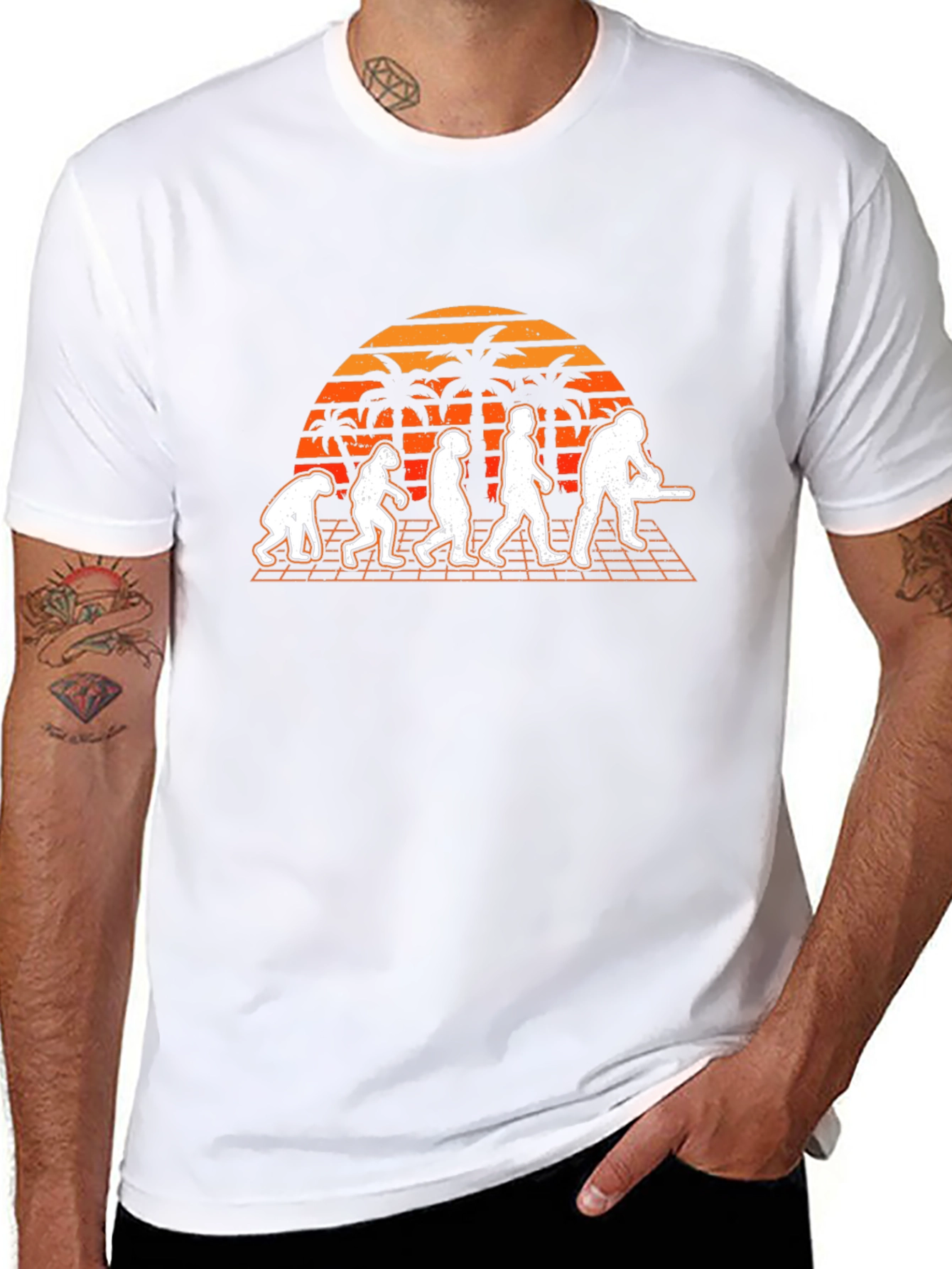 Evolution Chainsaw T-Shirt - Black