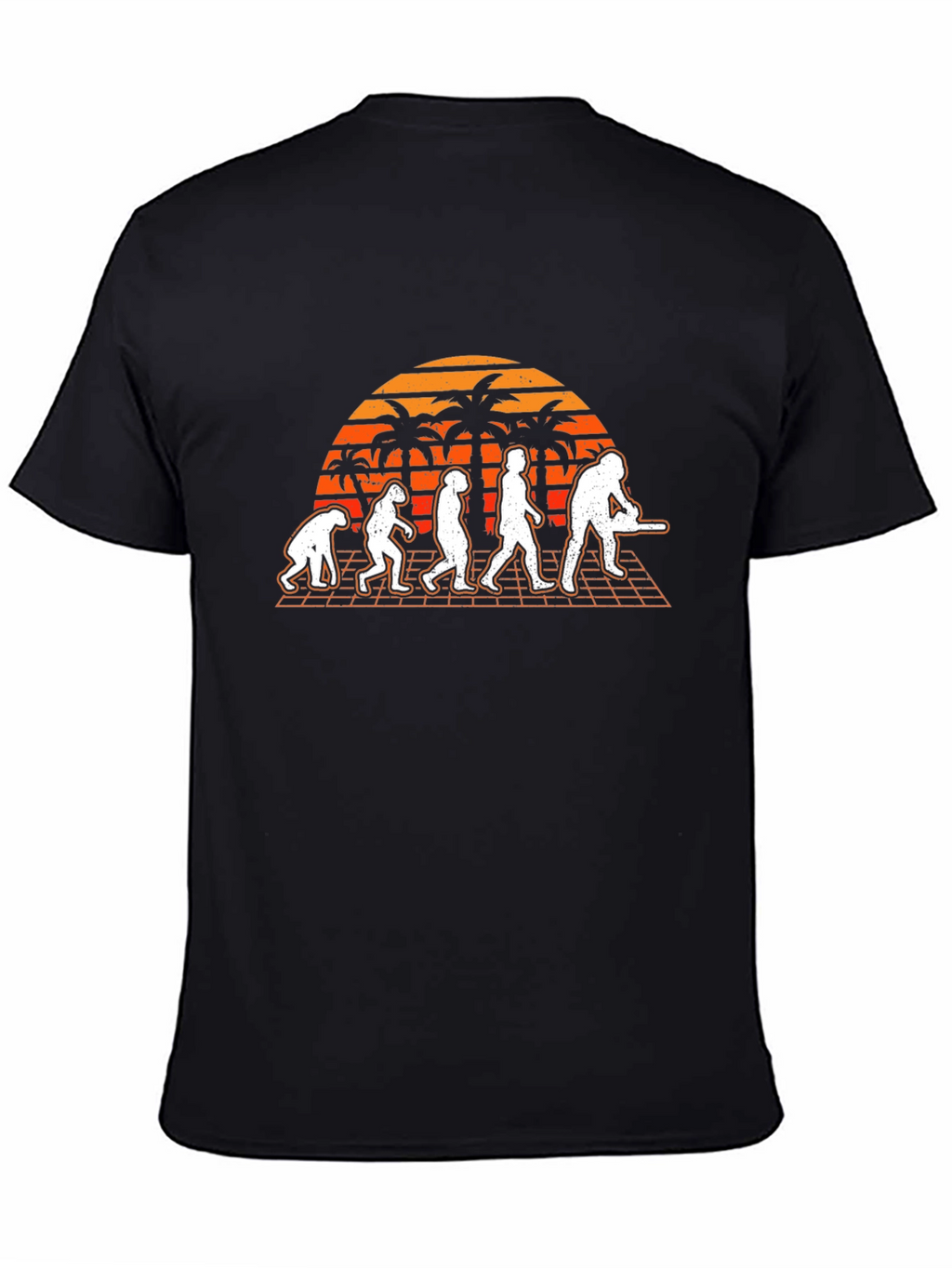 Evolution Chainsaw T-Shirt - Black