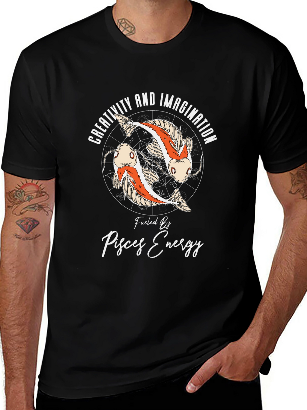 Pisces Energy T-Shirt - Creativity & Imagination
