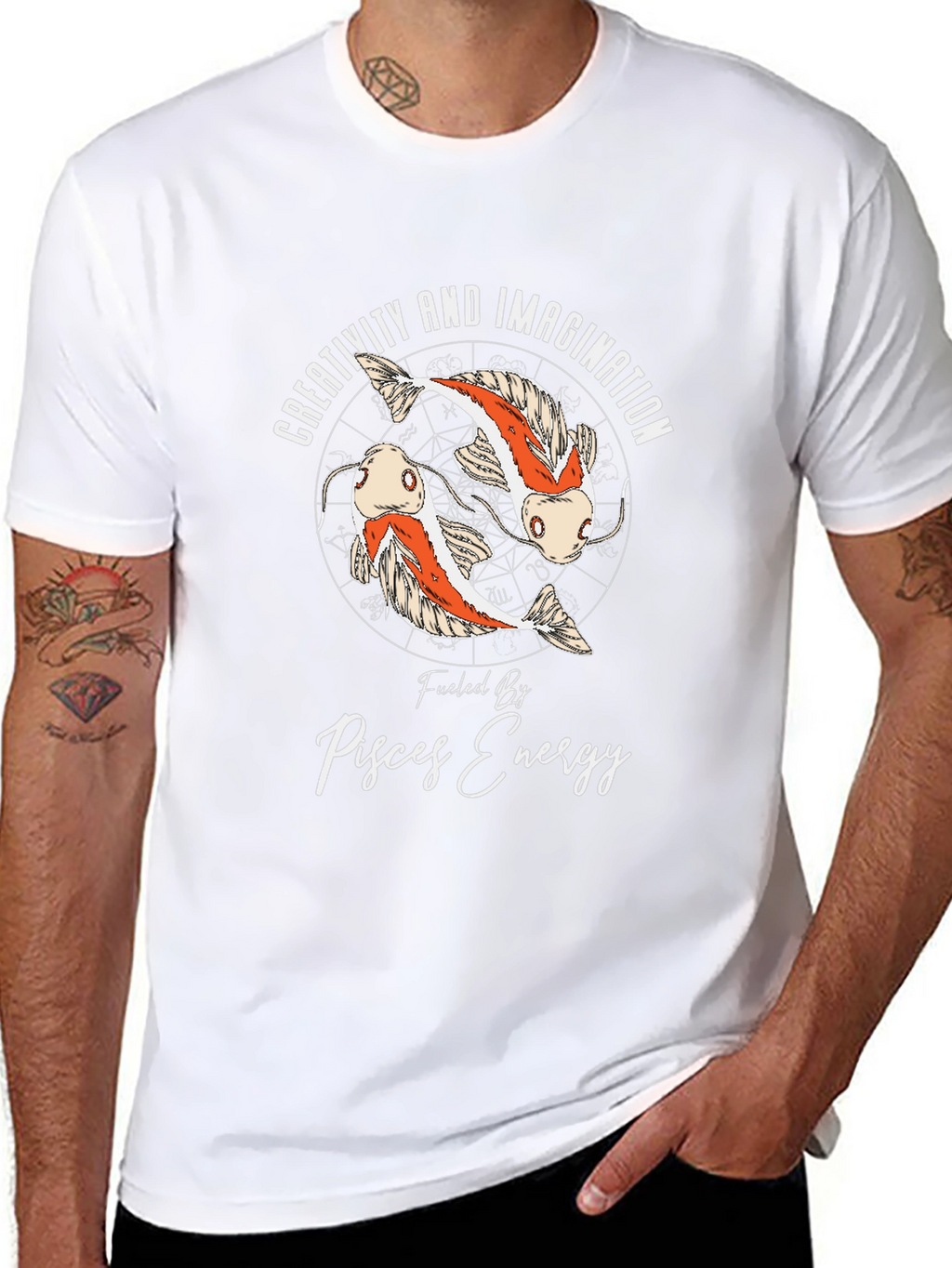 Pisces Energy T-Shirt - Creativity & Imagination