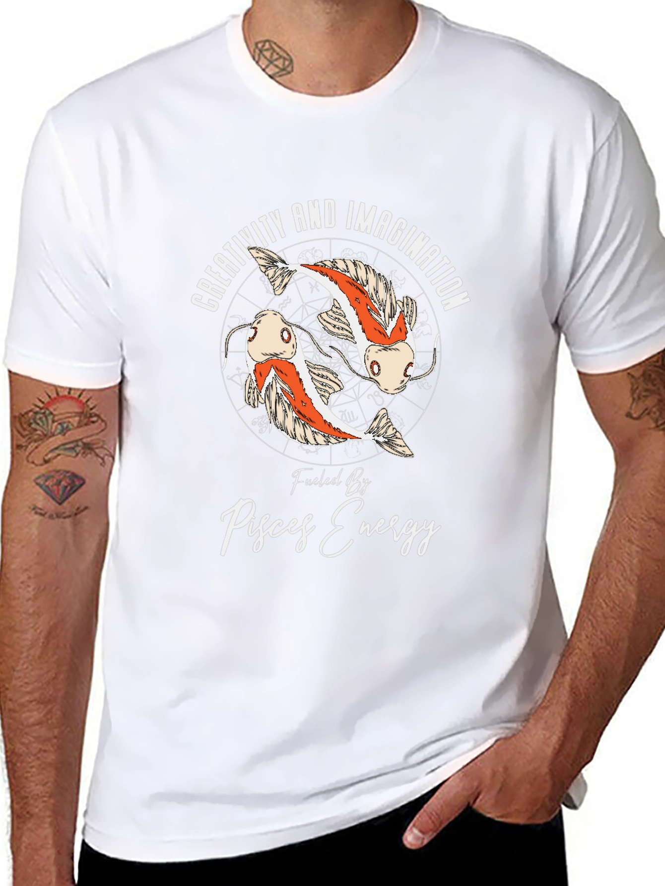 Pisces Energy T-Shirt - Creativity & Imagination