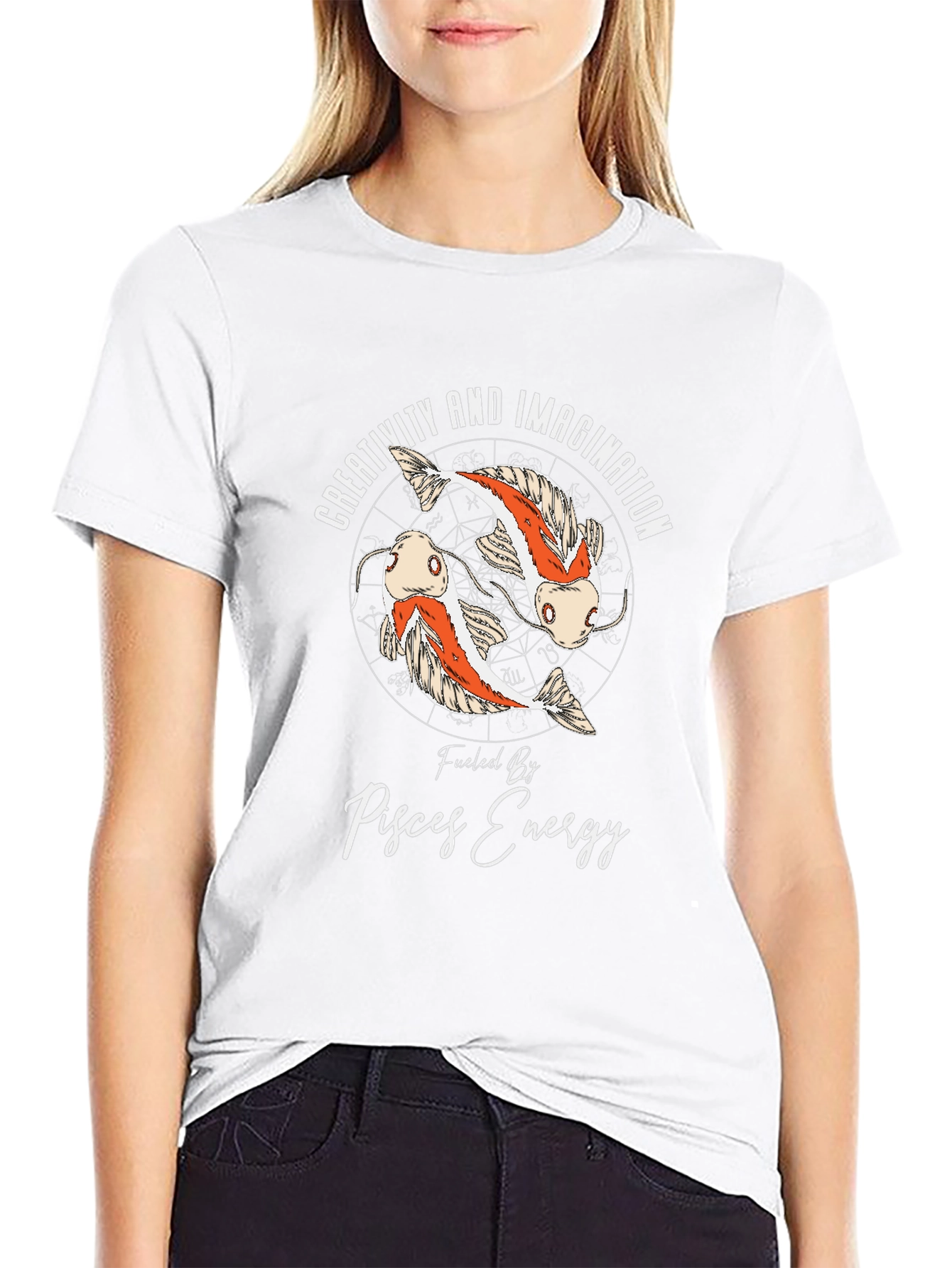 Pisces Energy T-Shirt - Creativity & Imagination