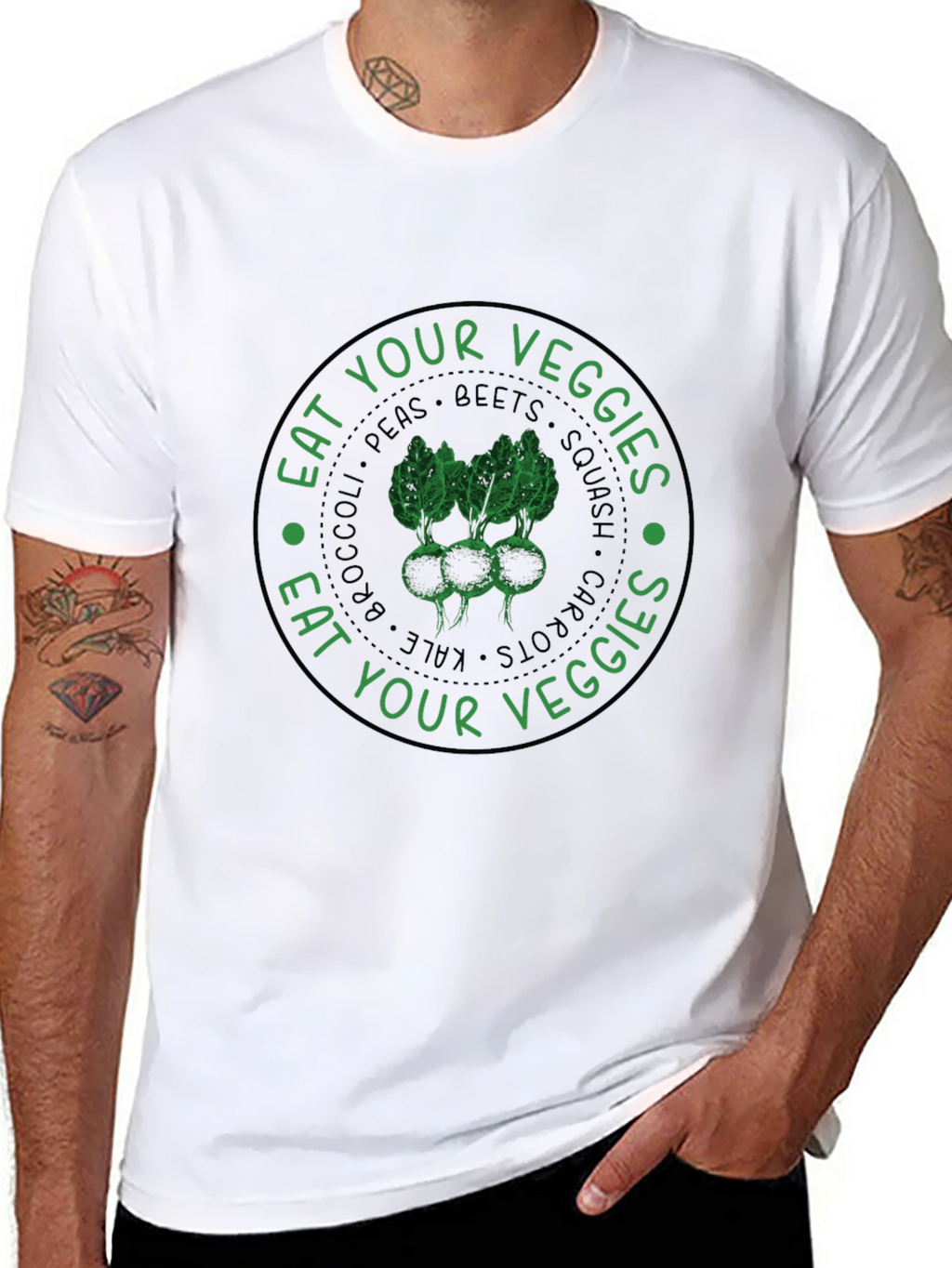 Eat Your Veggies Graphic Tee