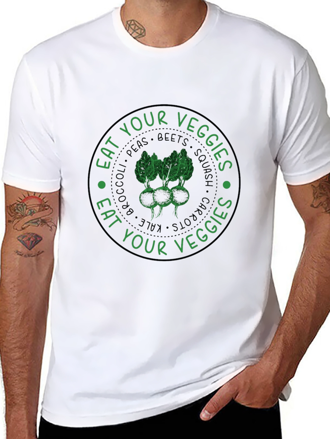 Eat Your Veggies Graphic Tee