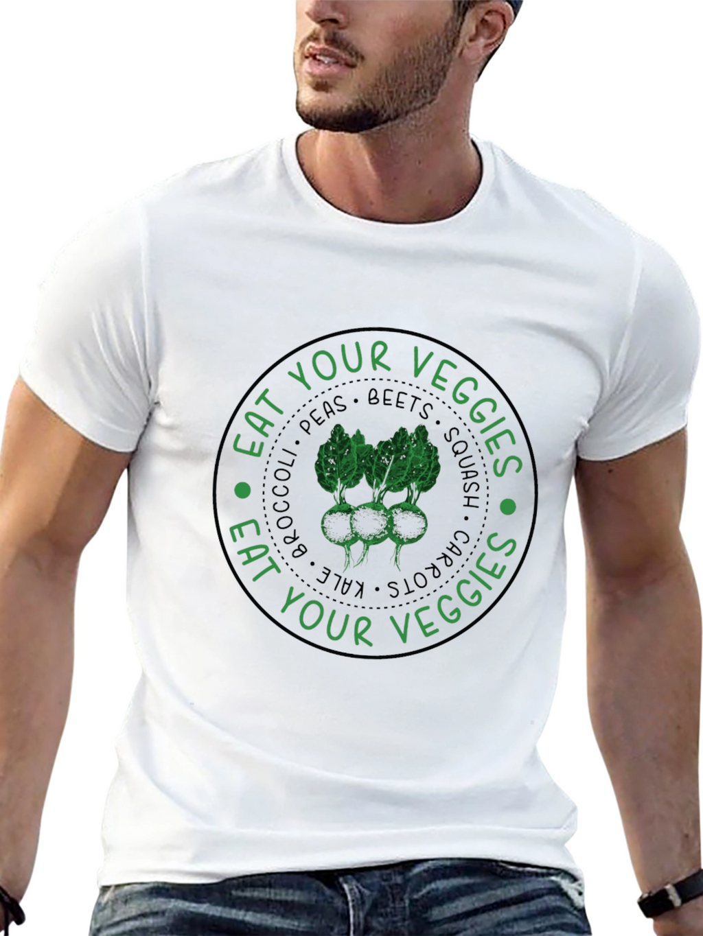 Eat Your Veggies Graphic Tee