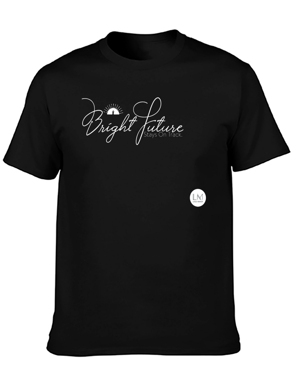 Bright Future Black Graphic Tee