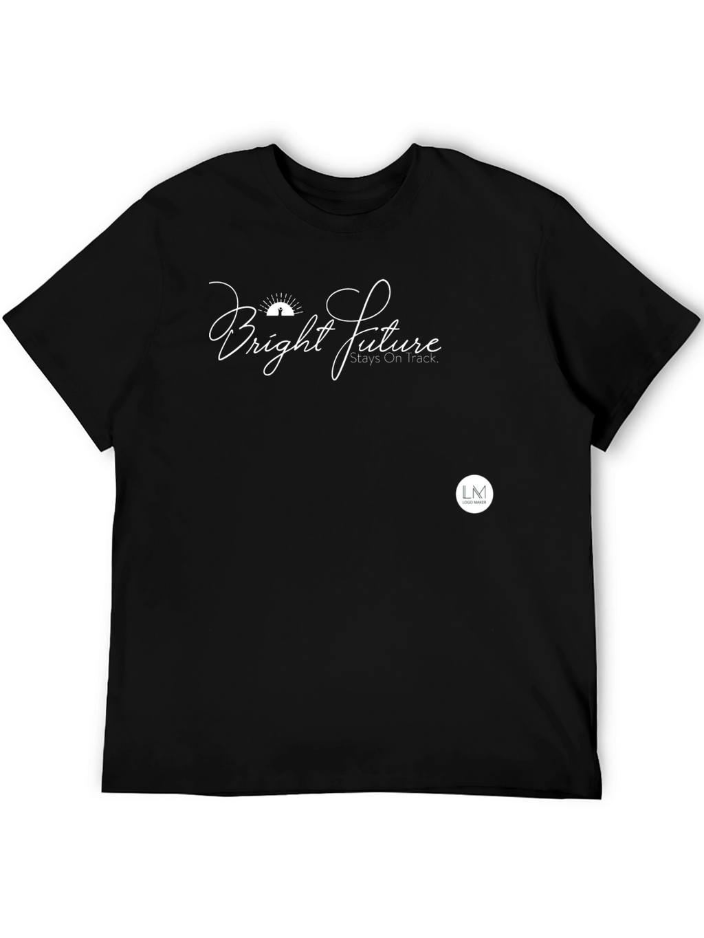 Bright Future Black Graphic Tee