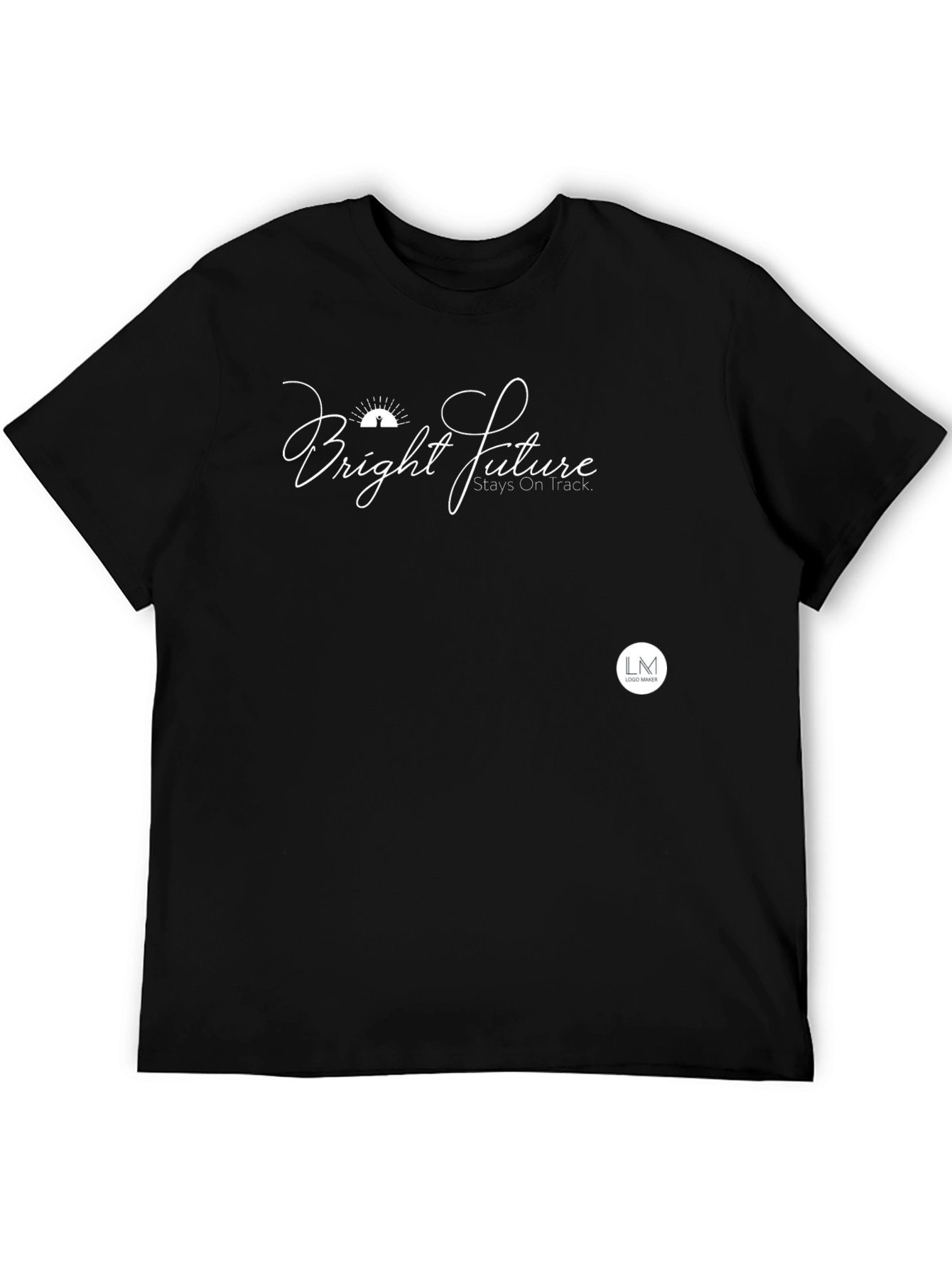 Bright Future Black Graphic Tee