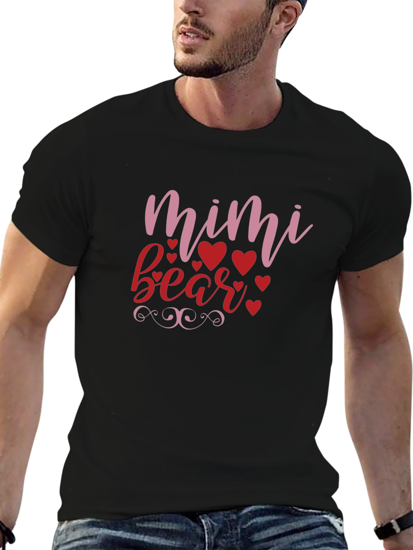 Mimi Bear Graphic T-Shirt - Valentines Day Gift