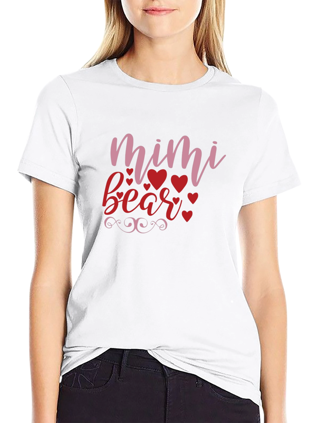 Mimi Bear Graphic T-Shirt - Valentines Day Gift