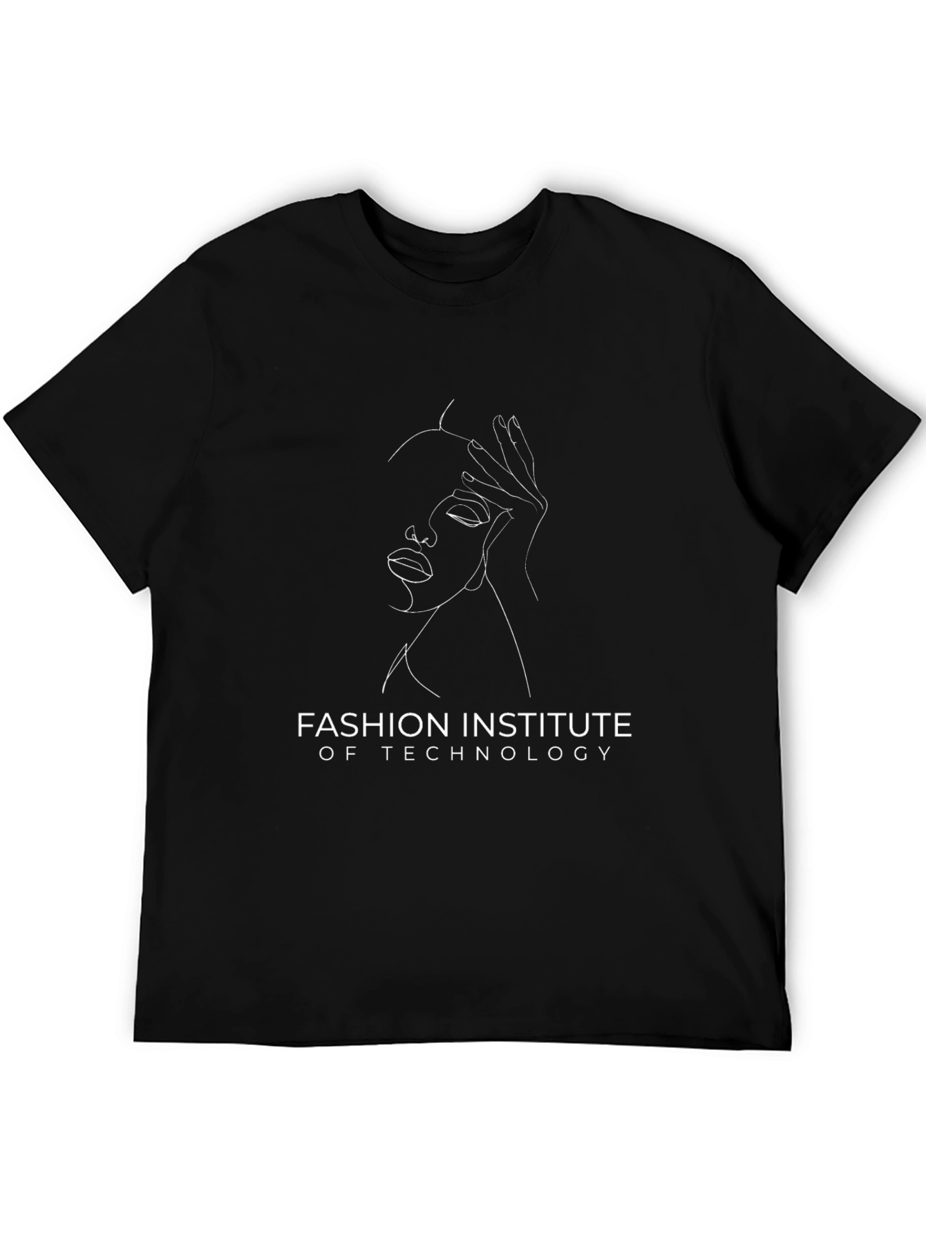 Fashion Institute Tee - Minimalist Line Art