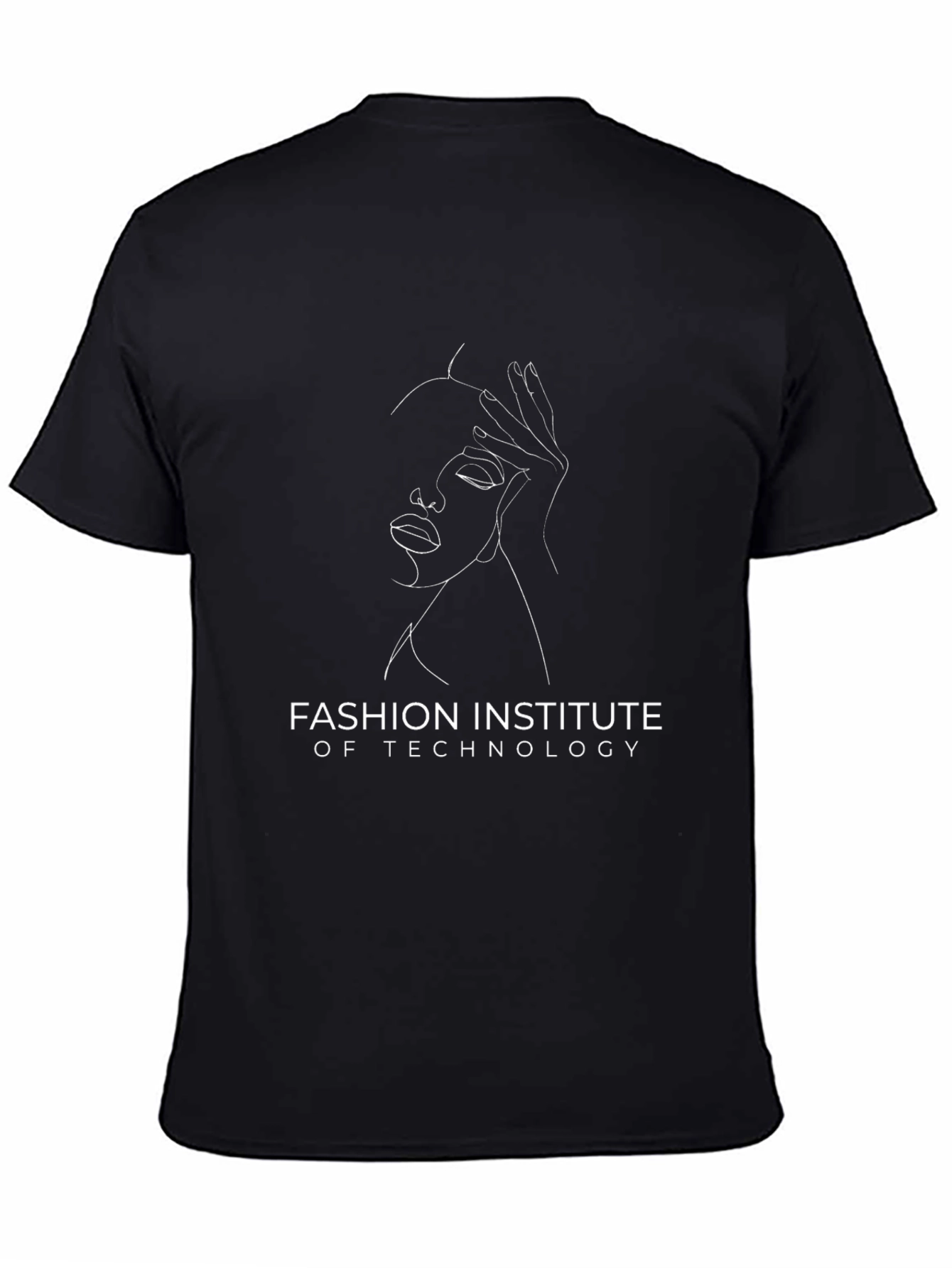 Fashion Institute Tee - Minimalist Line Art