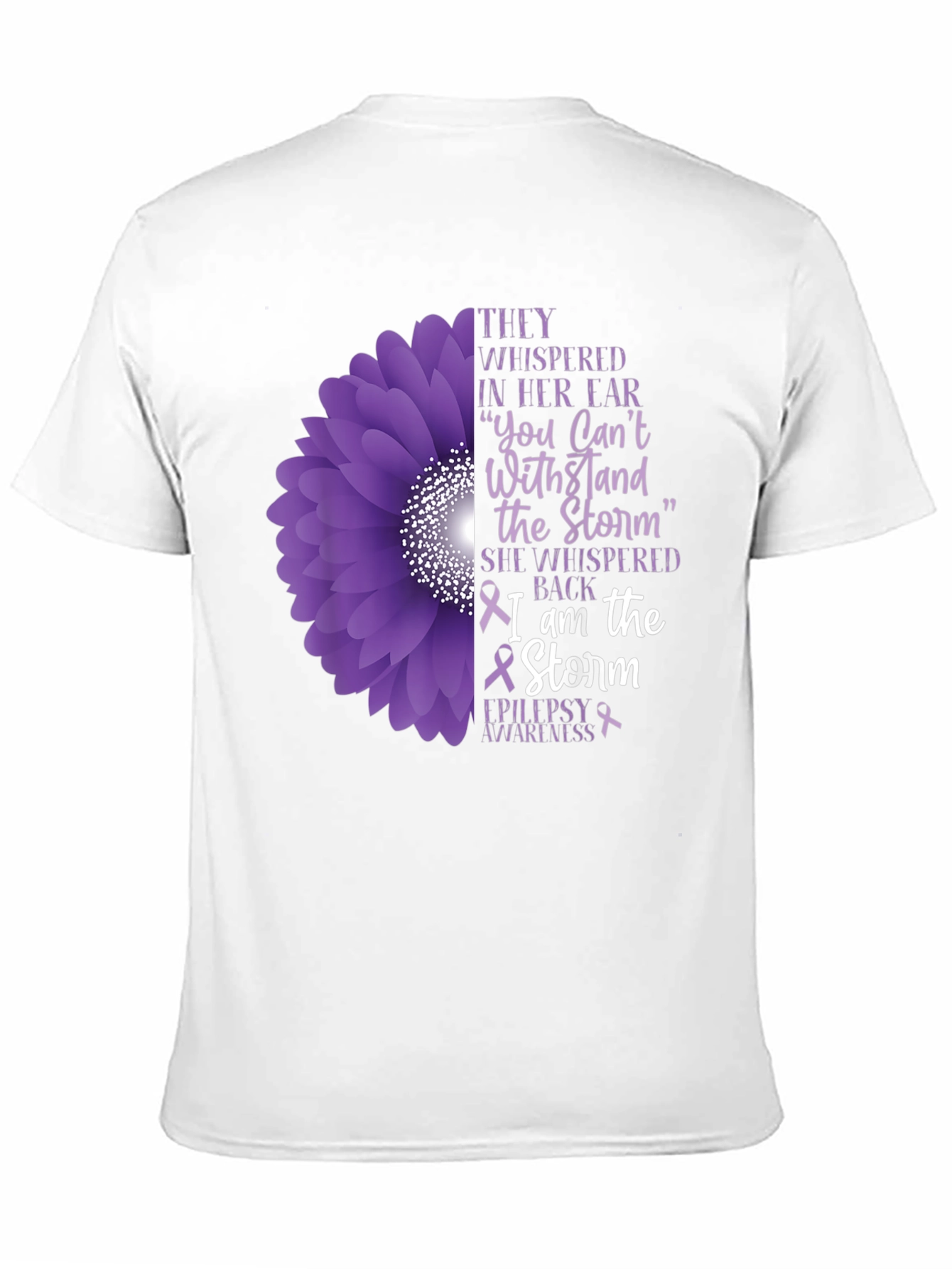 Epilepsy Awareness T-Shirt - I Am The Storm