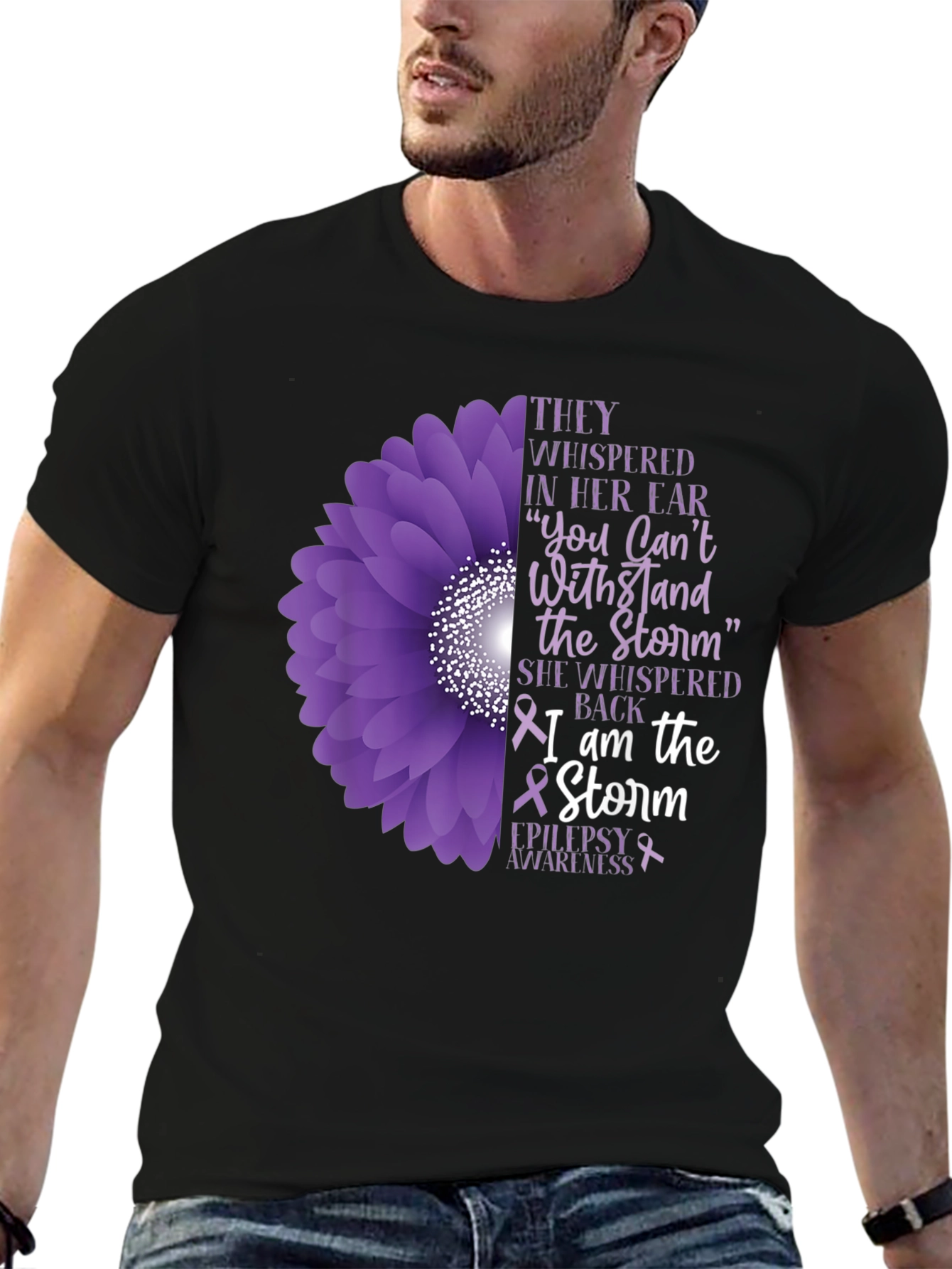 Epilepsy Awareness T-Shirt - I Am The Storm