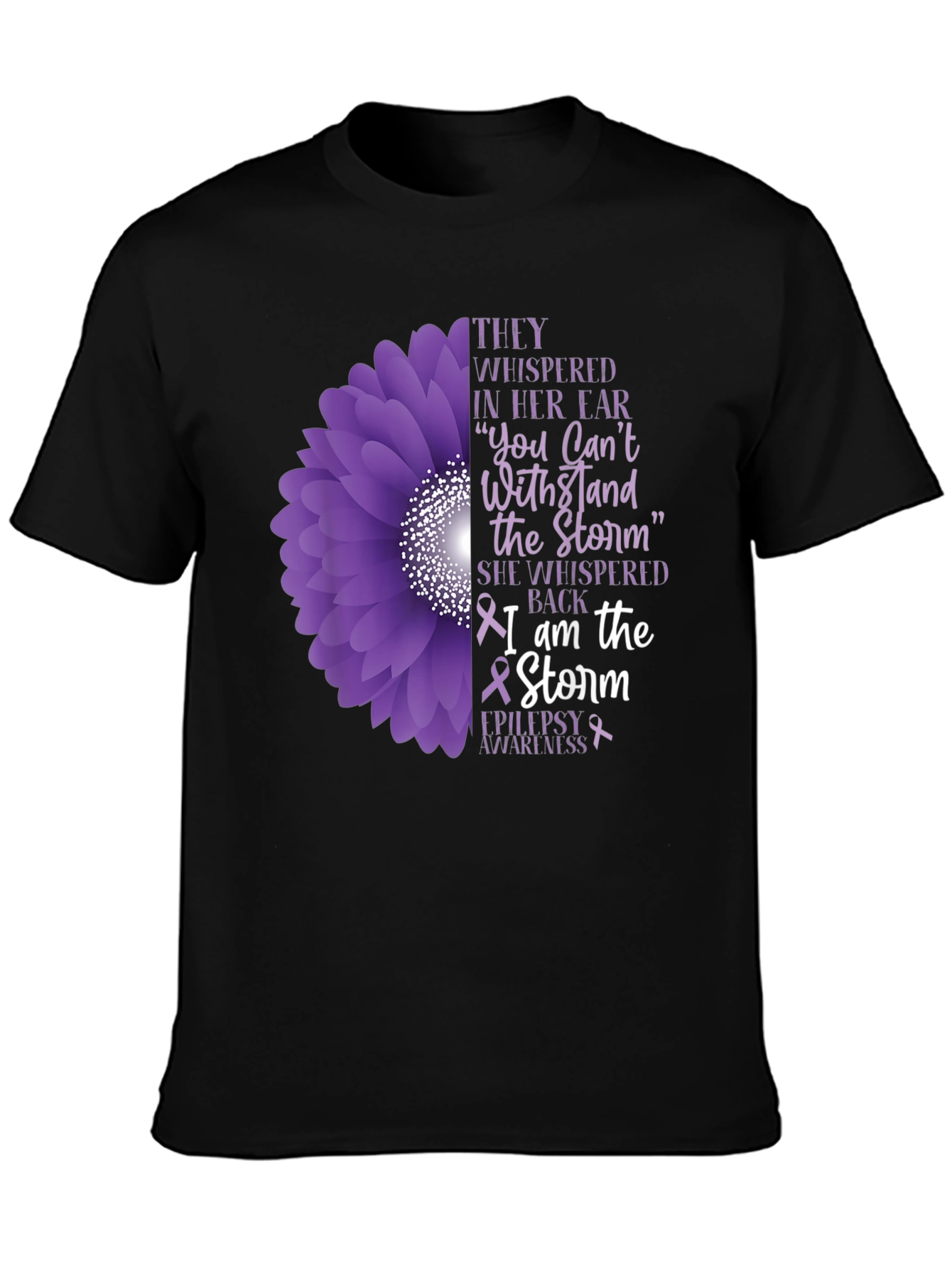 Epilepsy Awareness T-Shirt - I Am The Storm