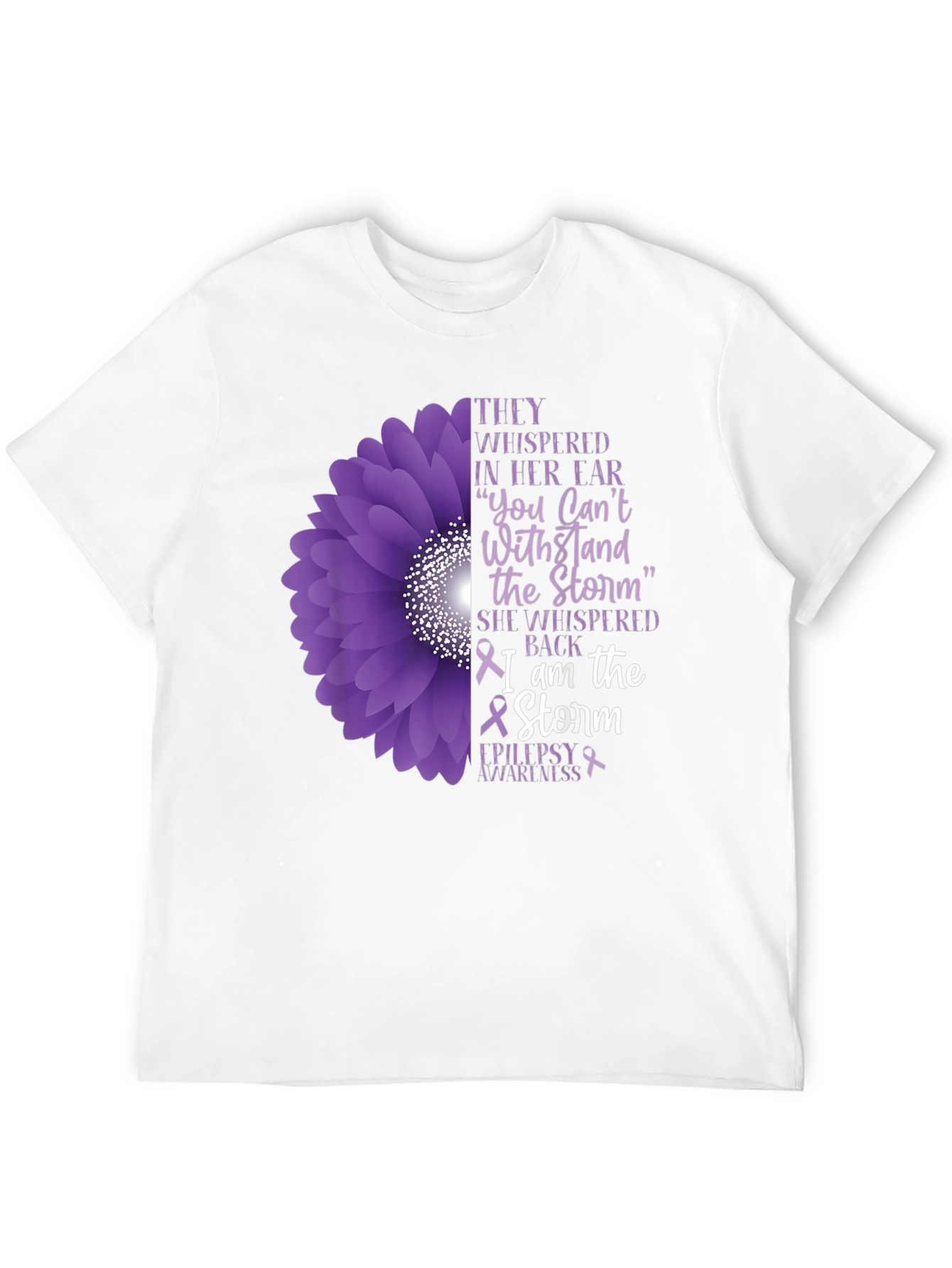 Epilepsy Awareness T-Shirt - I Am The Storm