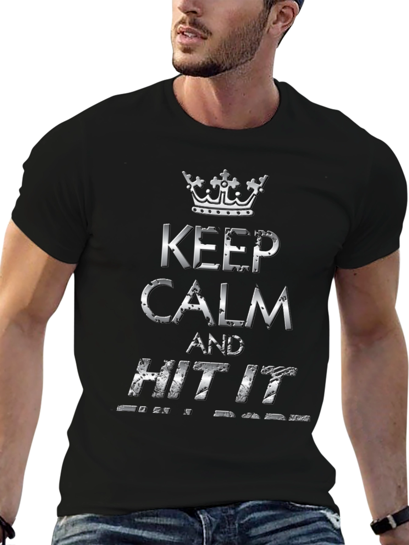 Keep Calm and Hit It T-Shirt