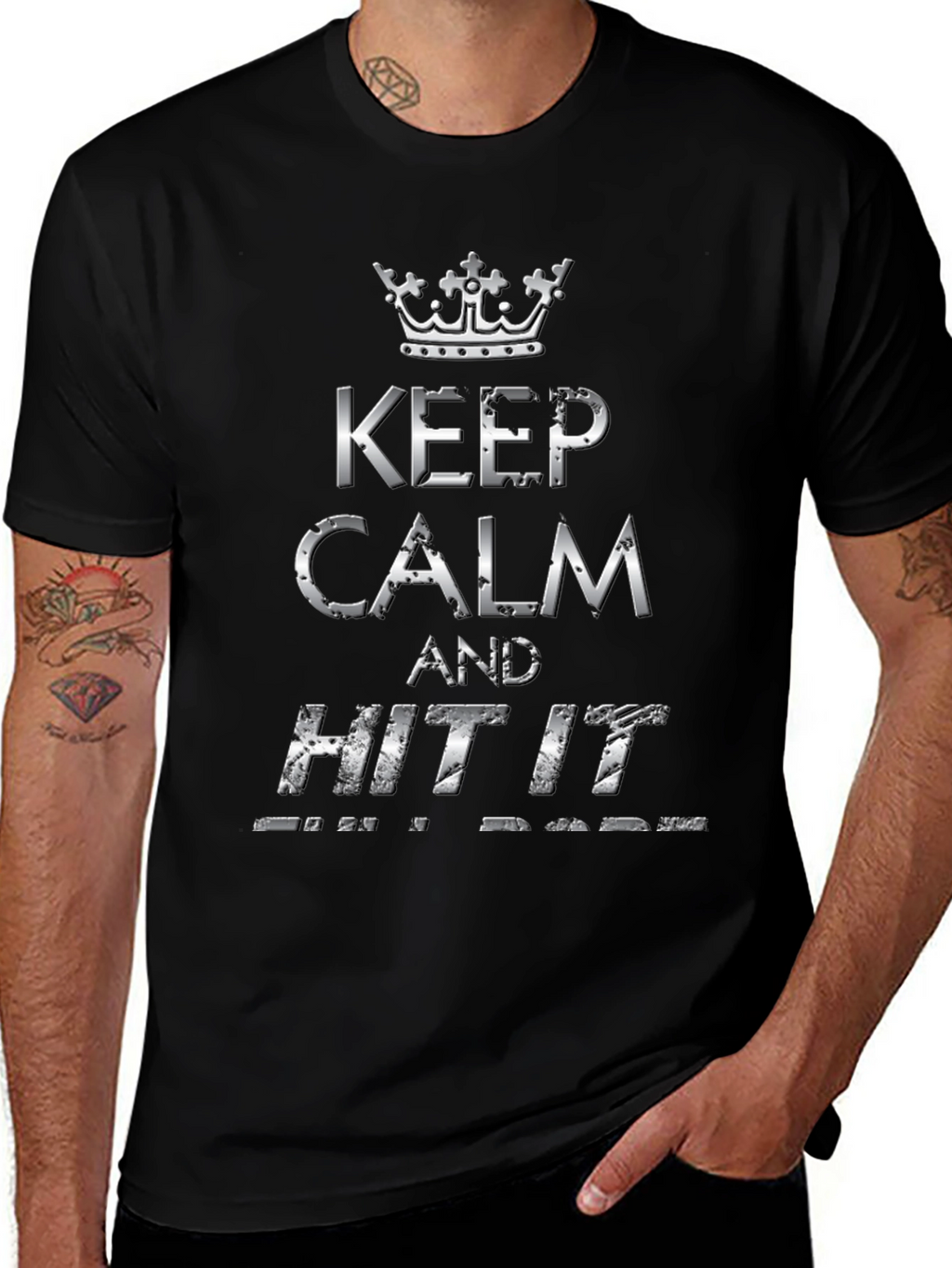 Keep Calm and Hit It T-Shirt