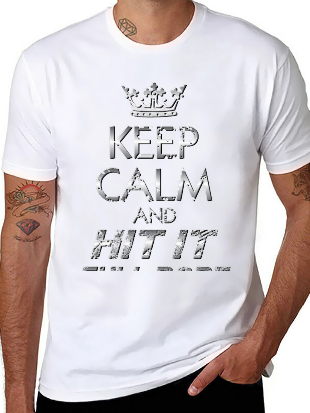 Keep Calm and Hit It T-Shirt