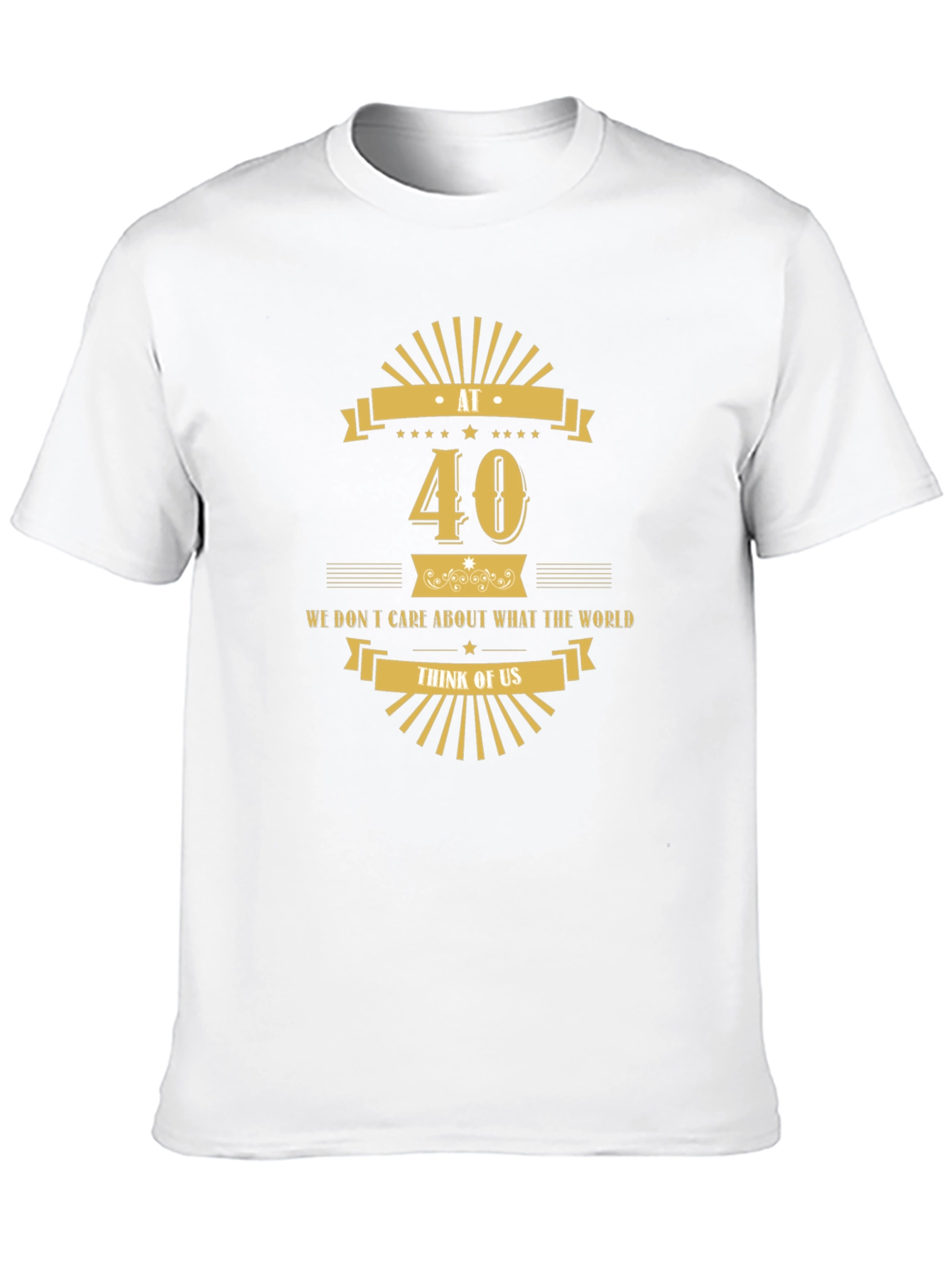 Funny 40th Birthday Graphic Tee